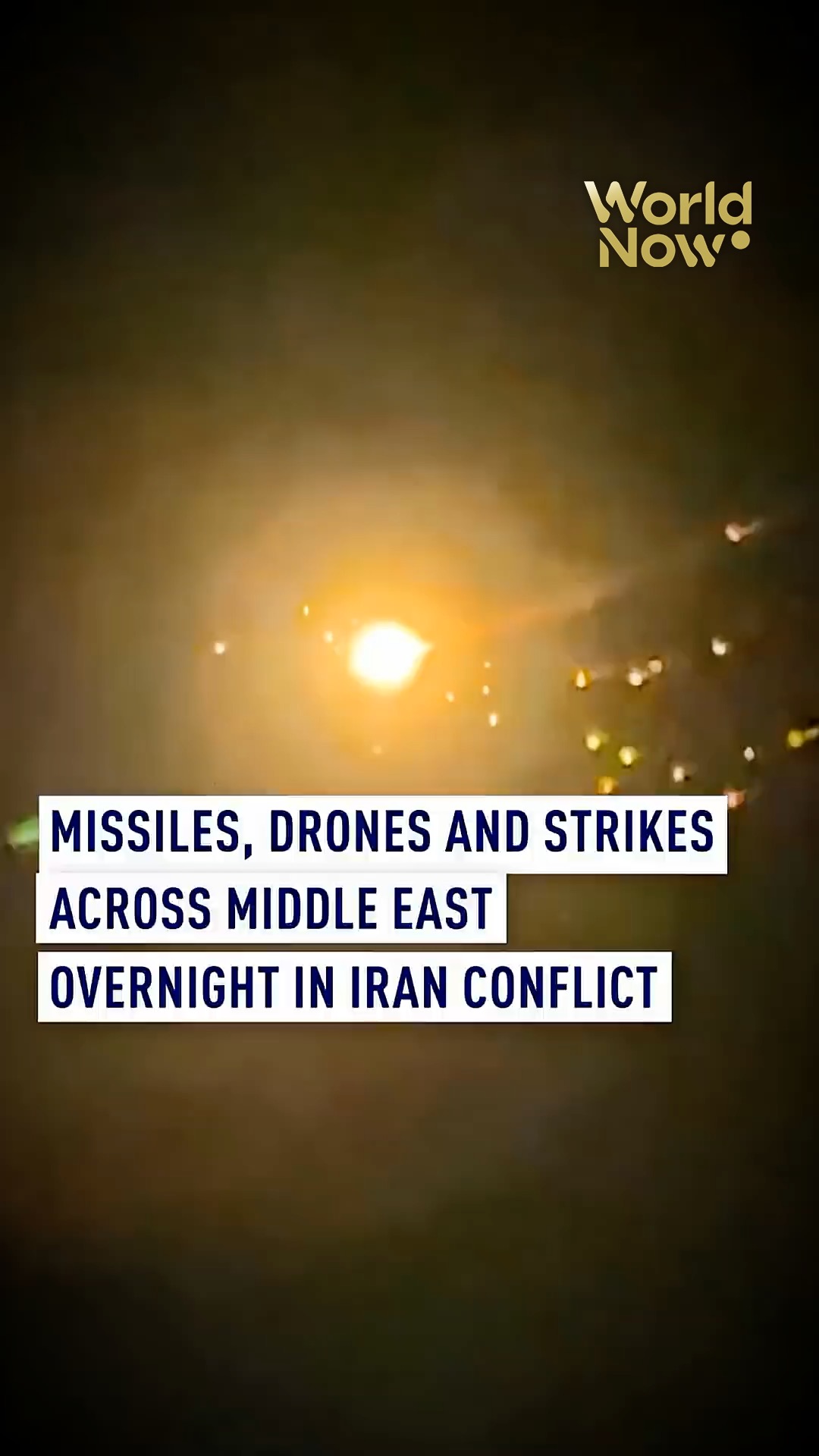 Iran conflict: Drones, air strikes reported across Middle East