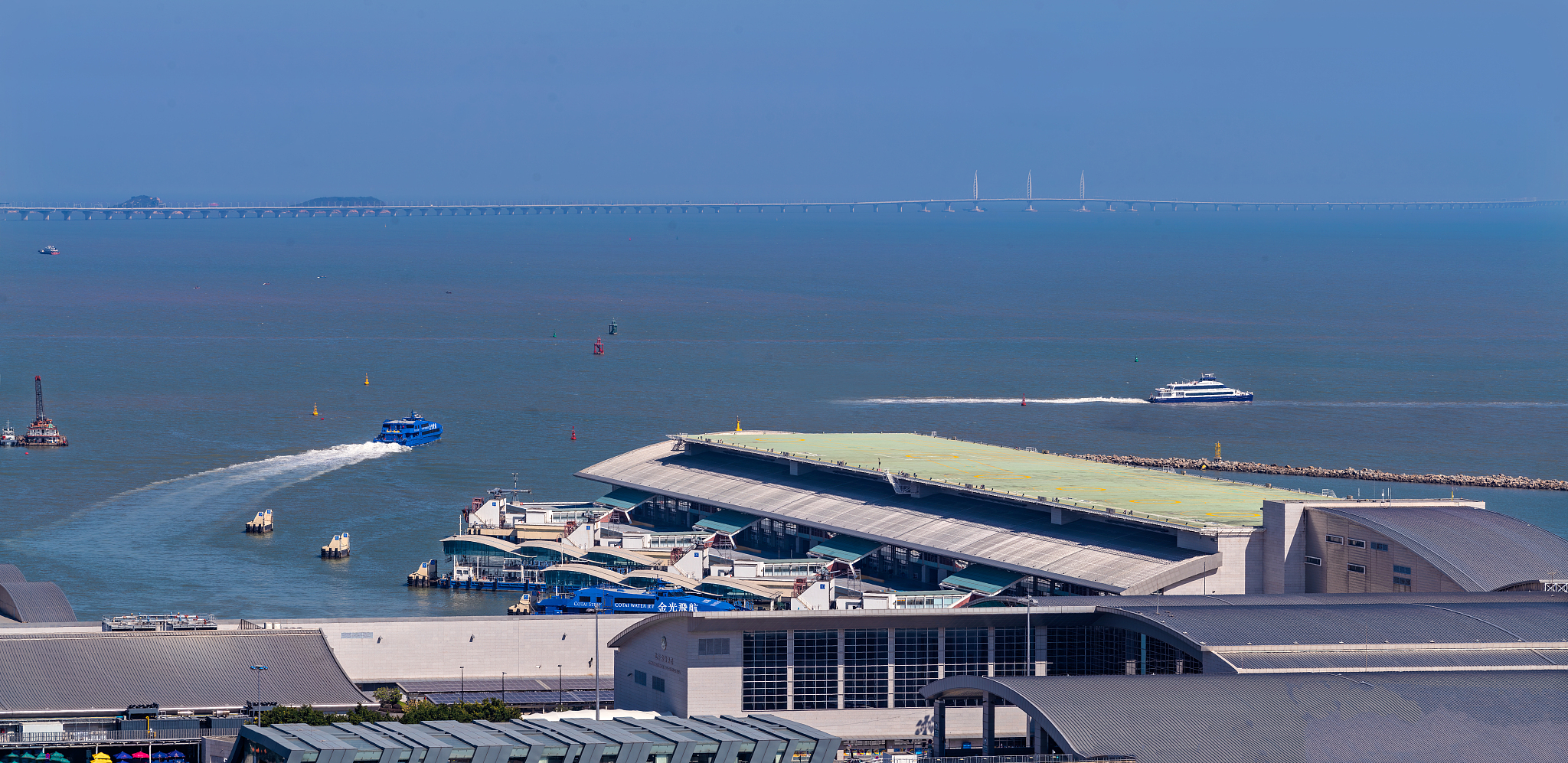 Taipa ferry terminal, Macao SAR, China, January 9, 2026. /VCG