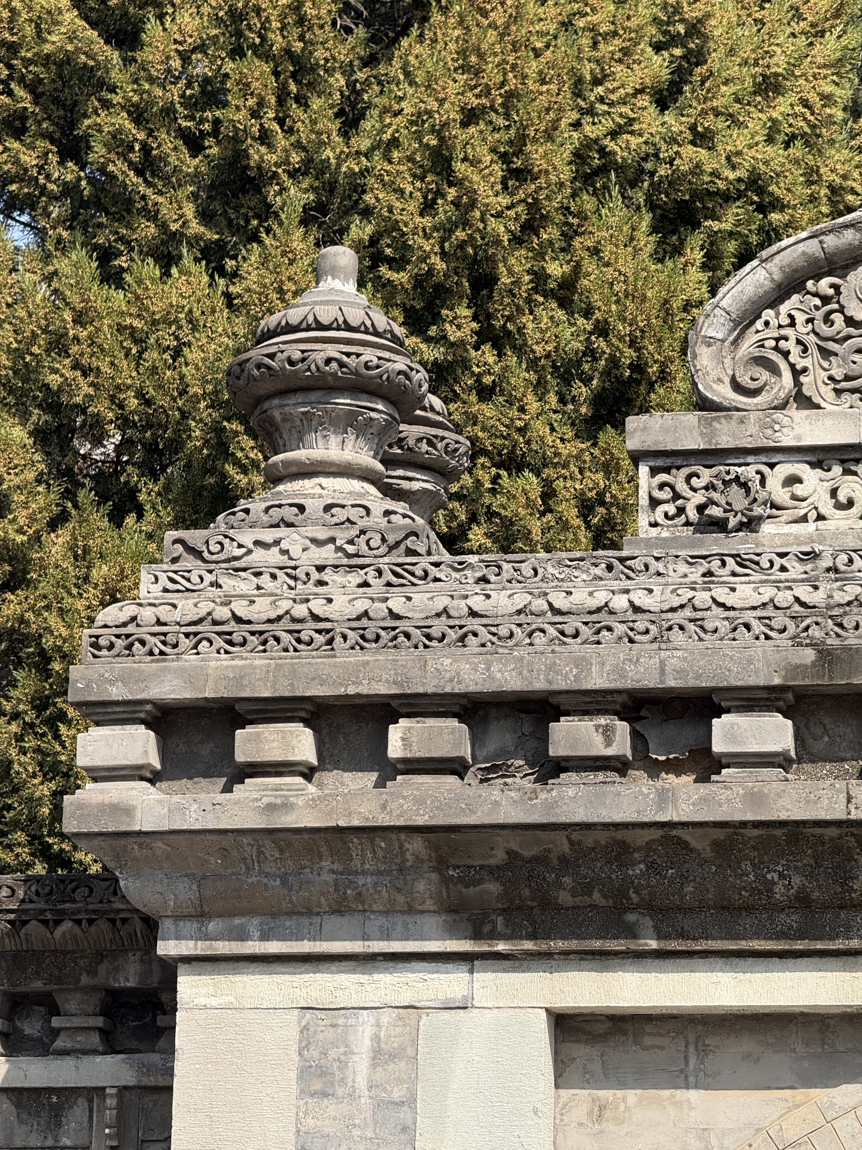 A view of Wanshou Temple on March 15, 2026 /CGTN