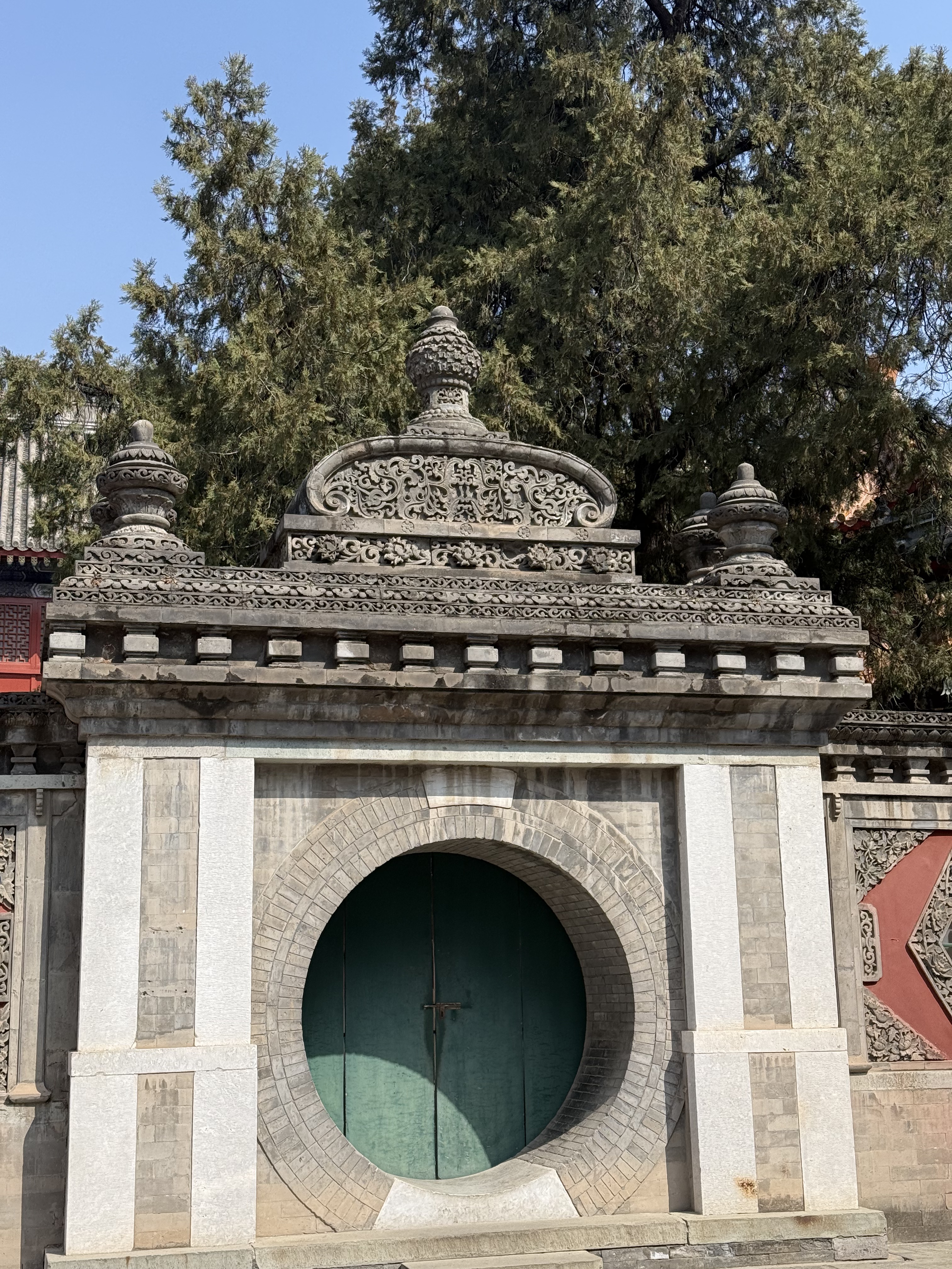 A view of Wanshou Temple on March 15, 2026 /CGTN