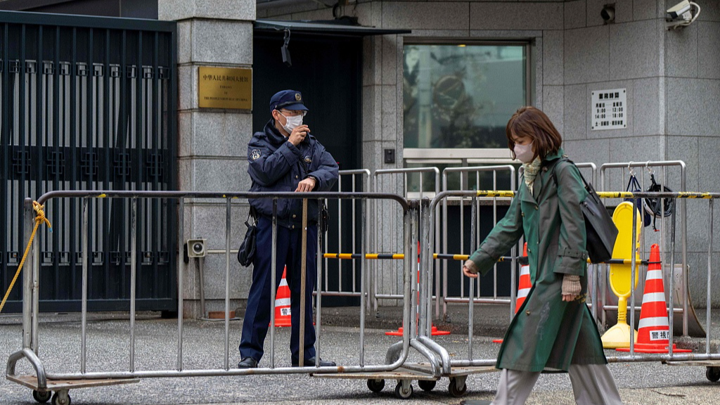 SDF officer's intrusion into Chinese embassy 'regrettable': Japan's DM