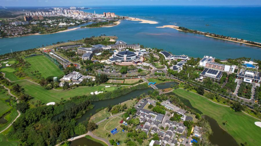 The Boao zero-carbon demonstration zone in Boao, south China's Hainan Province, March 19, 2026. /Xinhua