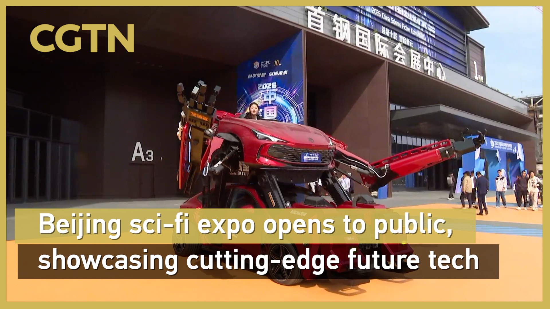 Beijing sci-fi expo opens to public