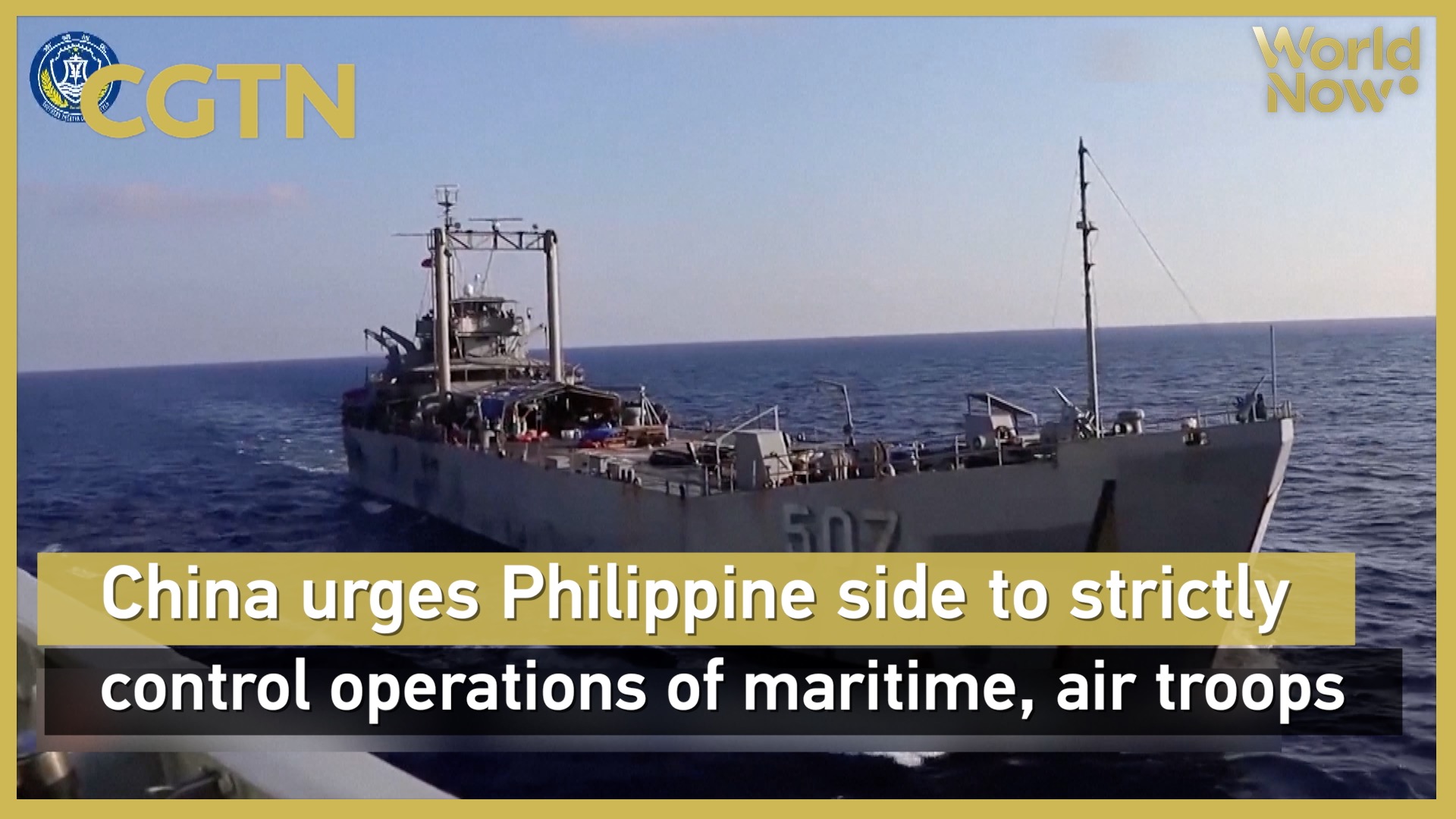 China urges Philippines to control operations of maritime, air troops