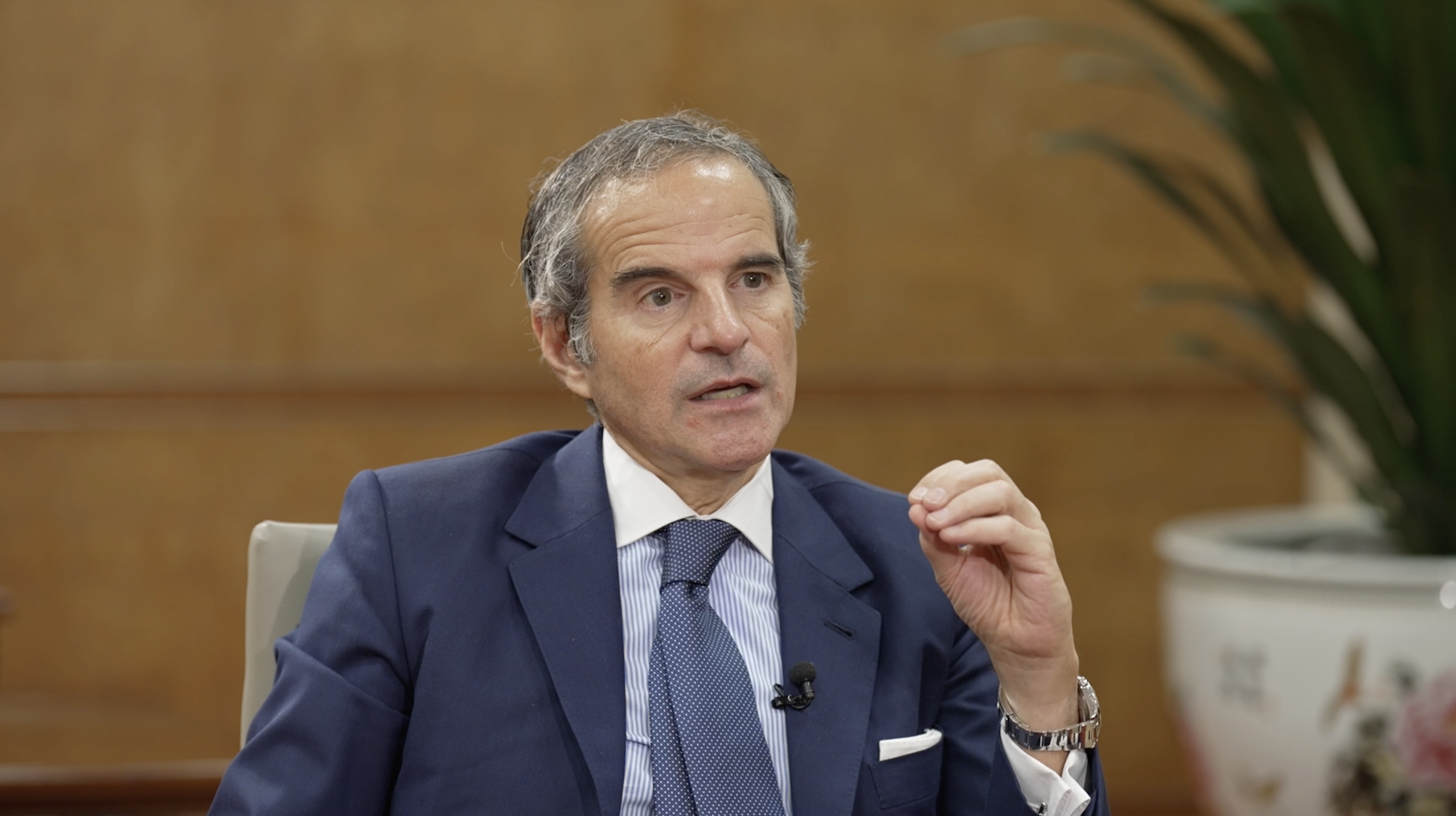 IAEA chief calls for talks among conflicting parties in Middle East