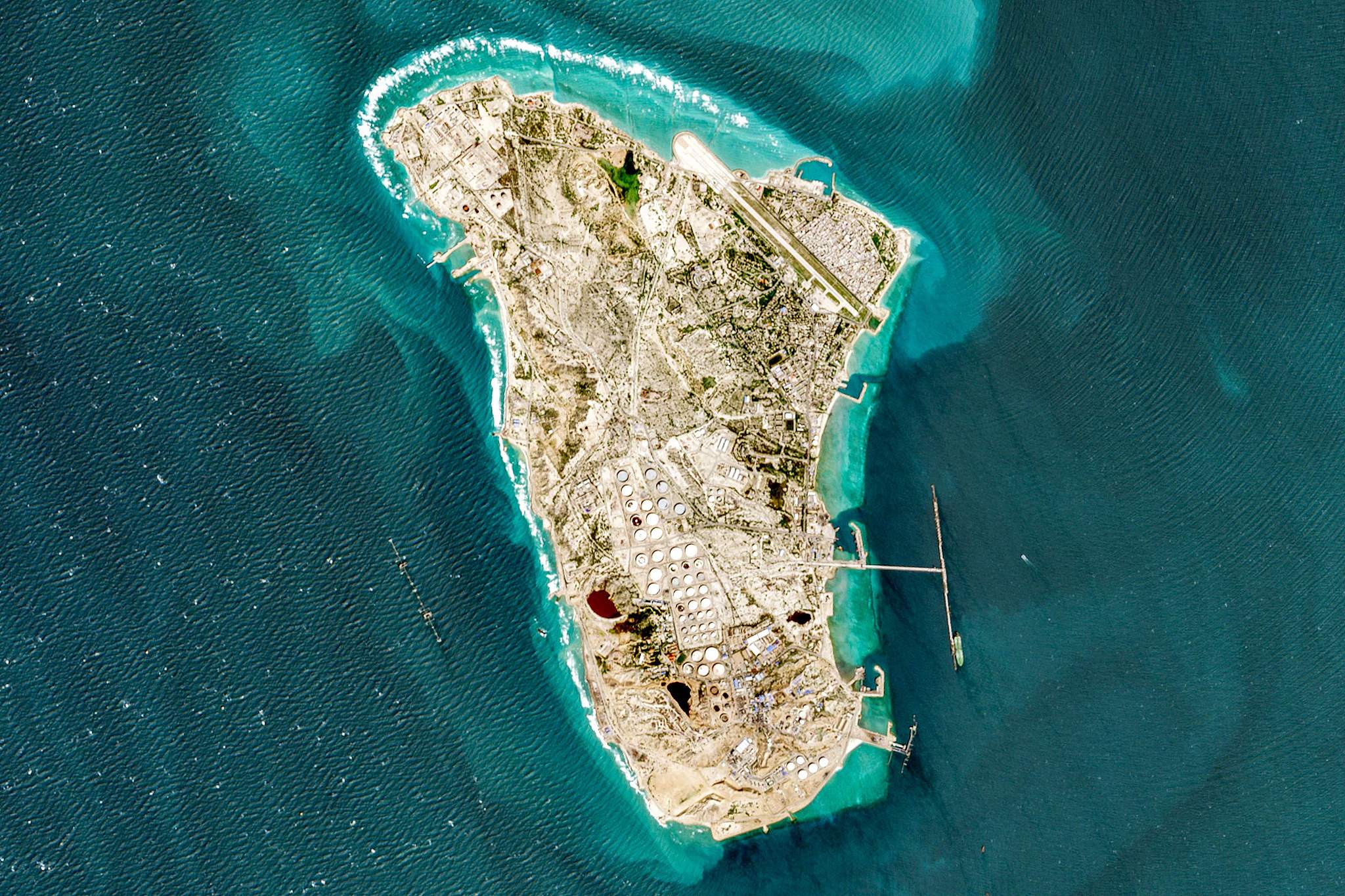 File photo of Kharg Island. /VCG