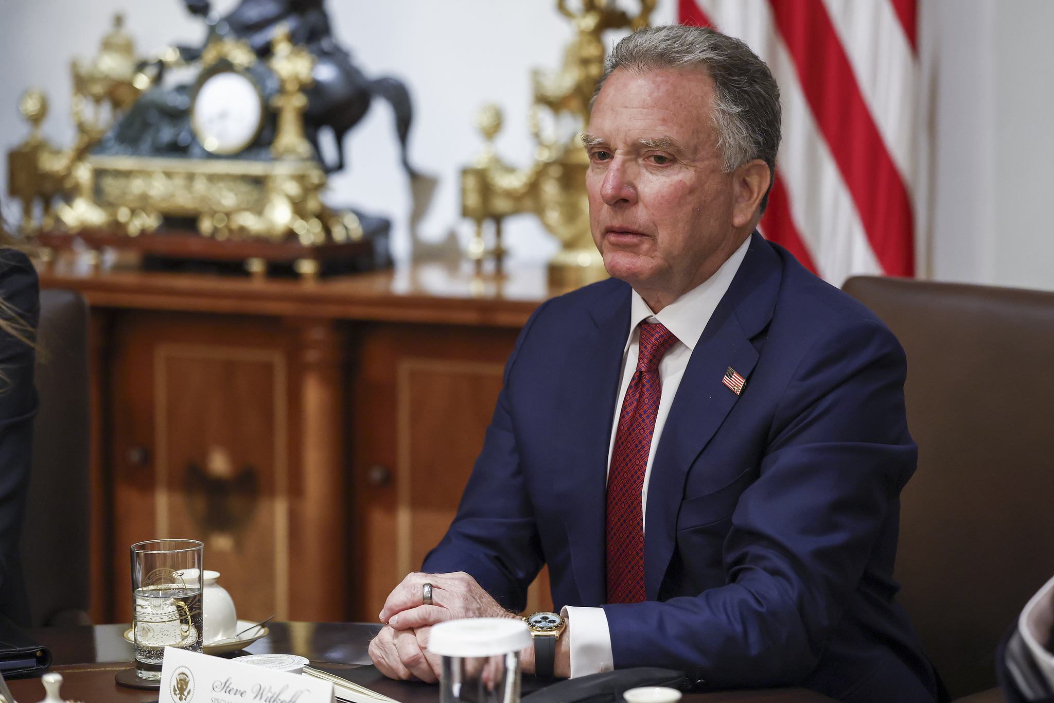 US special envoy to the Middle East Steve Witkoff during a Cabinet meeting hosted by US President Donald Trump at the White House in Washington, DC, US, March 26, 2026. /VCG