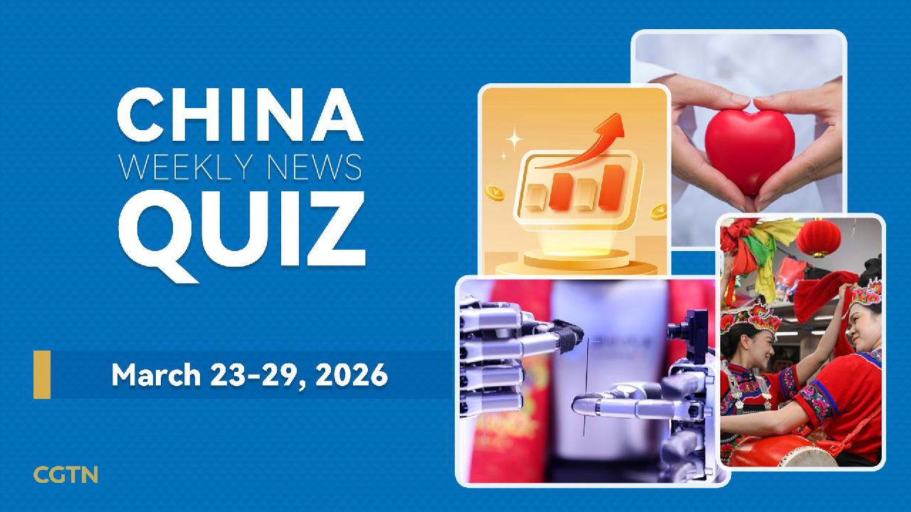 China Weekly News Quiz: March 23-29, 2026