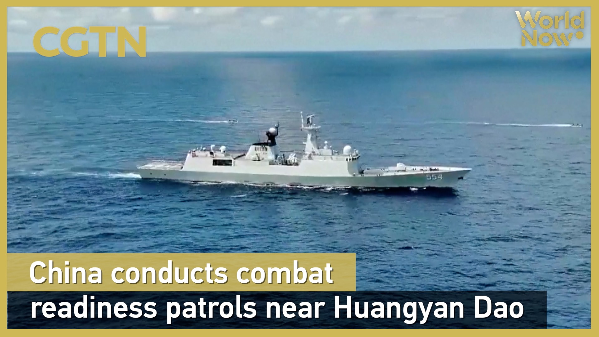 China conducts combat readiness patrols near Huangyan Dao