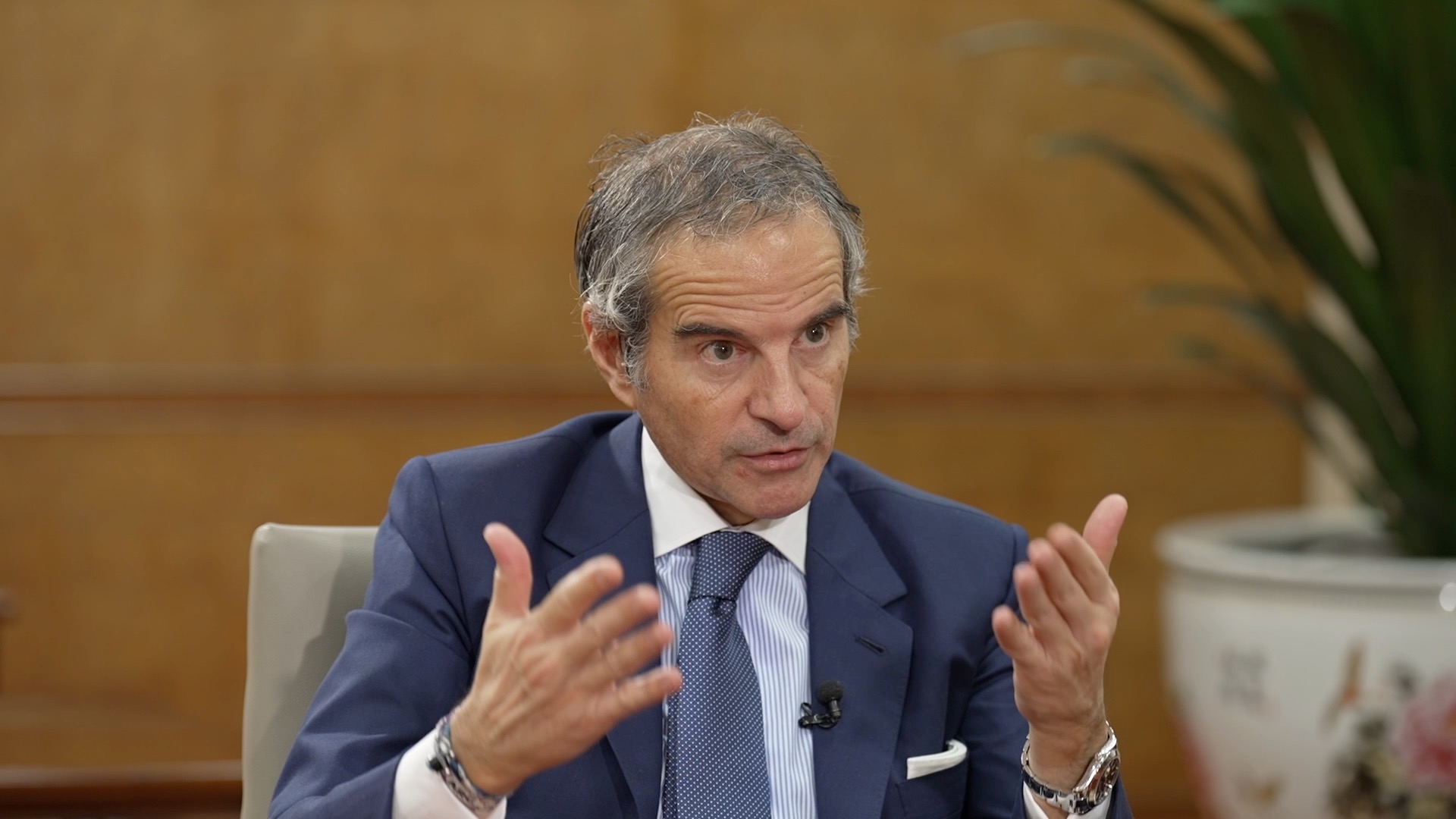 Exclusive: IAEA chief says only diplomacy can solve Iran crisis