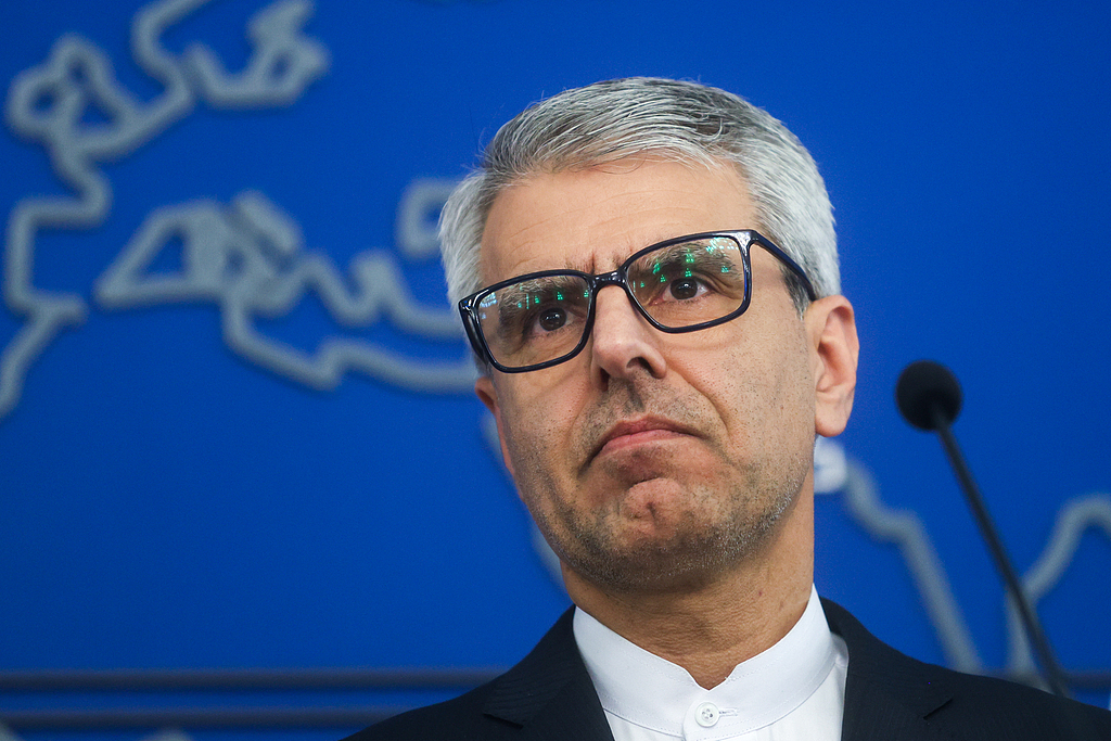 A file photo of Iranian Foreign Ministry spokesman Esmaeil Baghaei. /VCG