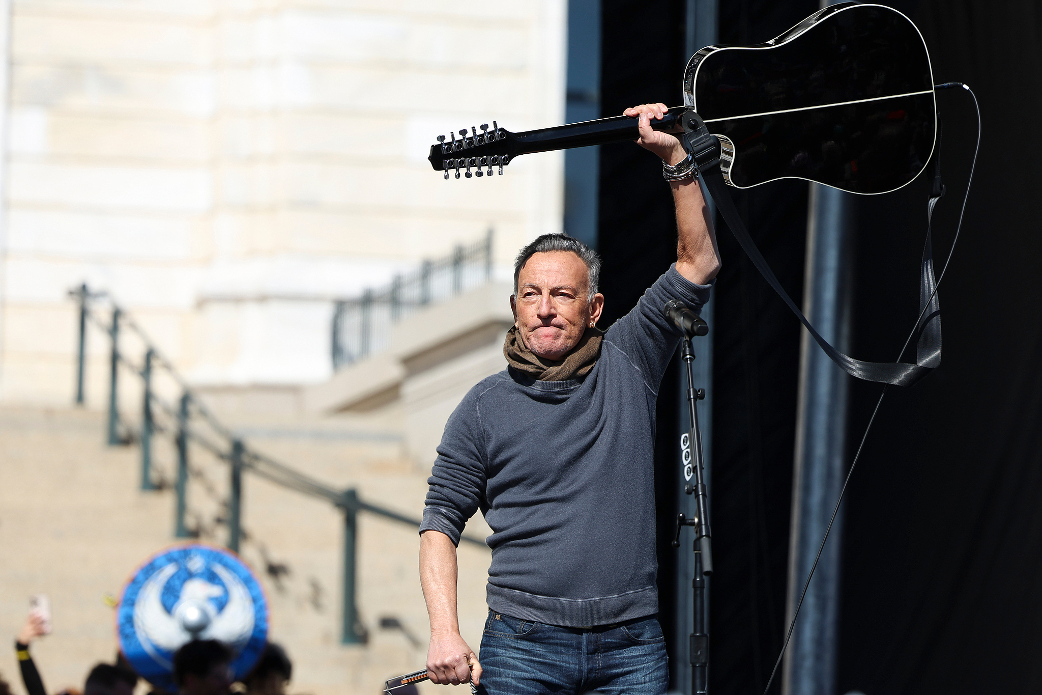Bruce Springsteen performs during the 