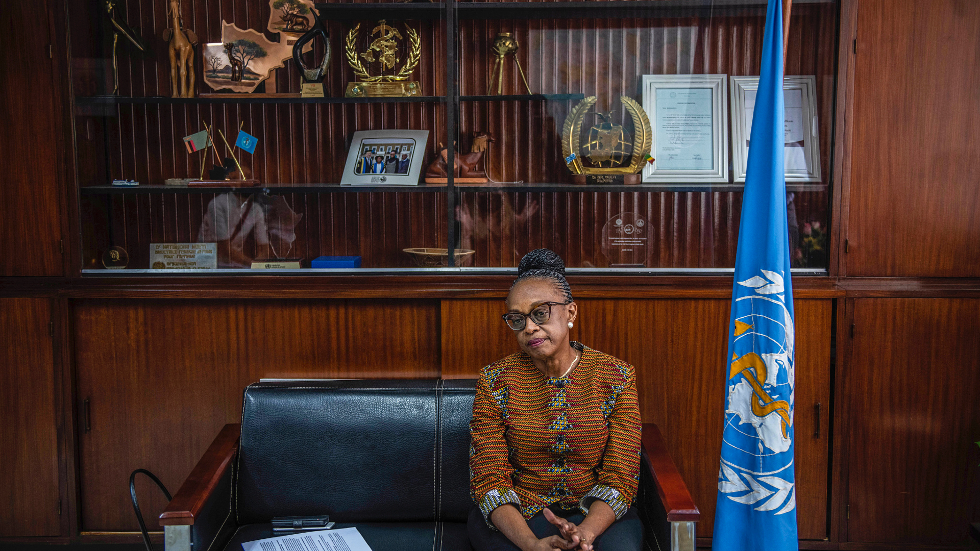 WHO regional director for Africa in office. /VCG