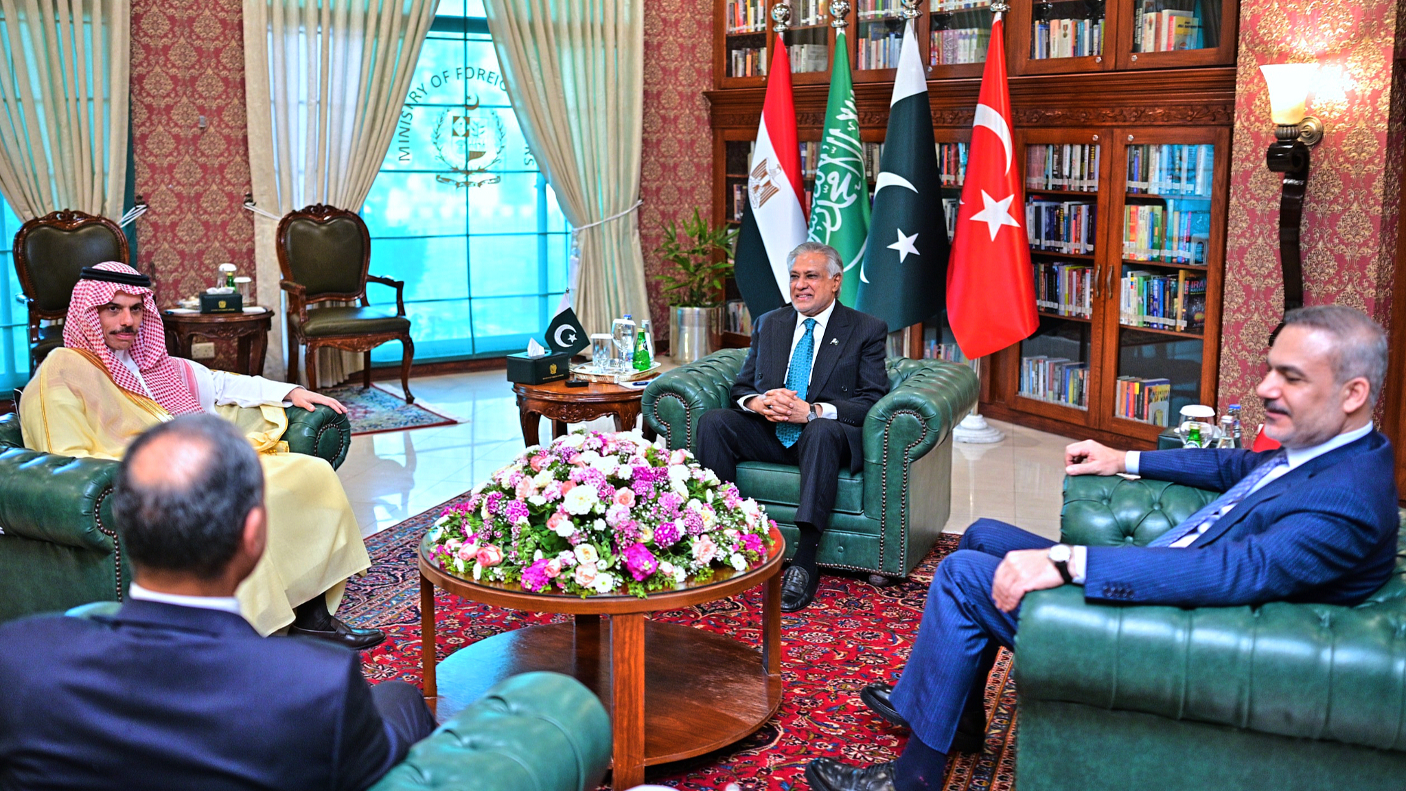 Quadrilateral FMs' meeting on Middle East tensions held in Pakistan