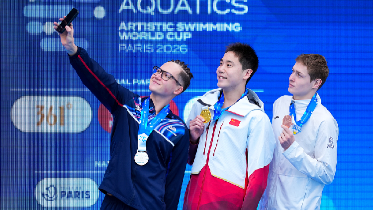 China's Guo wins men's solo free title at Artistic Swimming World Cup
