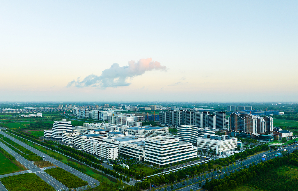 A super computing center in Tongxiang, east China's Zhejiang Province, July 23, 2025. /VCG