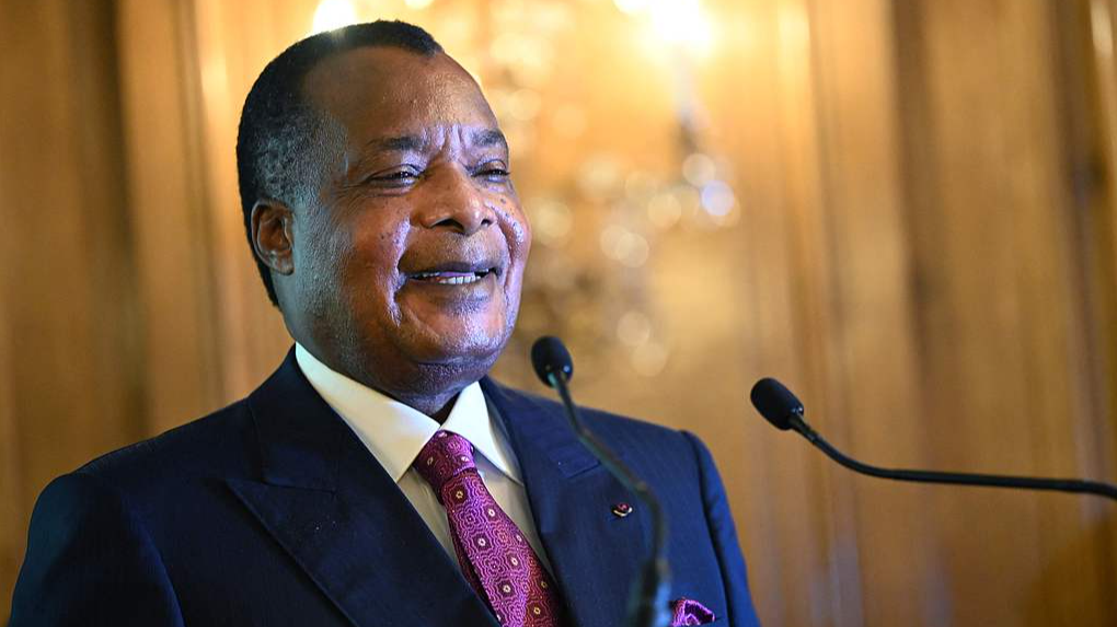 File photo of Denis Sassou Nguesso, president of the Republic of the Congo. /VCG