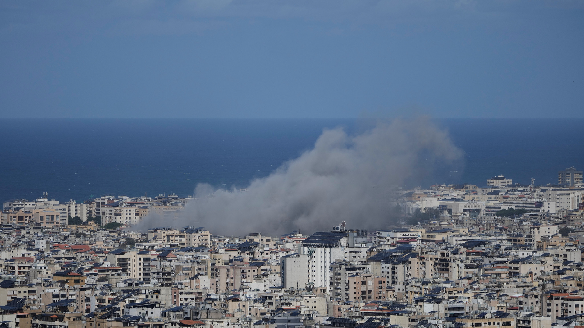 Live view of Beirut's skyline