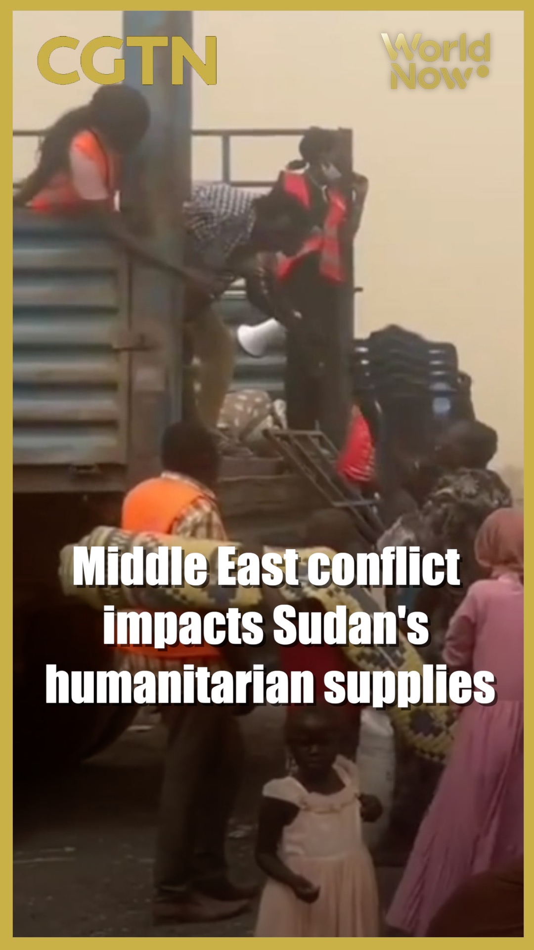 Middle East conflict impacts Sudan's humanitarian supplies