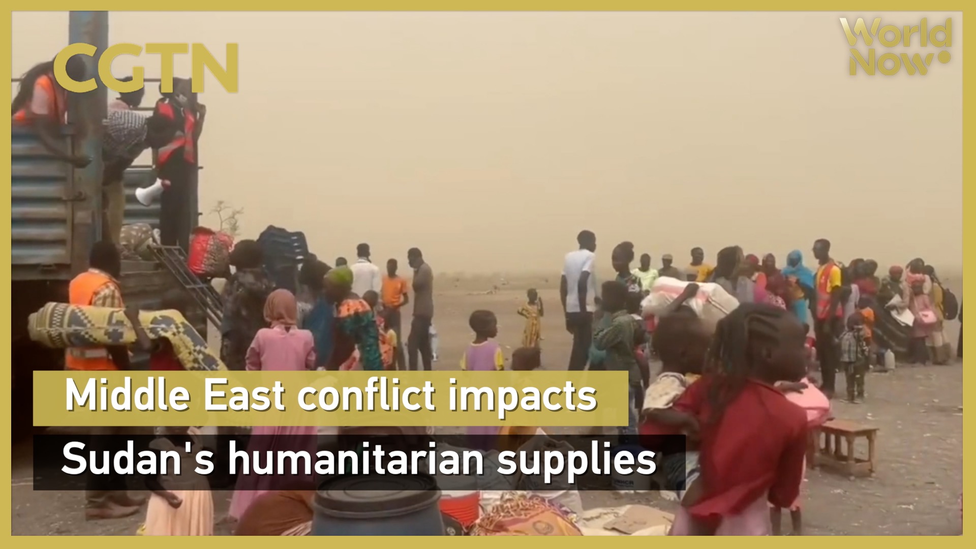 Middle East conflict impacts Sudan's humanitarian supplies