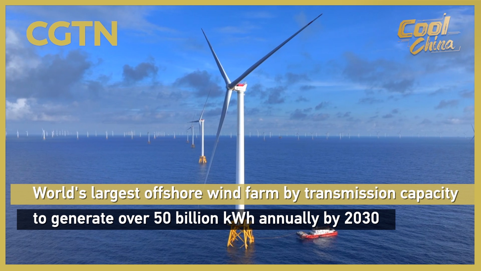 World's largest offshore wind farm by transmission capacity to generate over 50 bln kWh a year by 2030