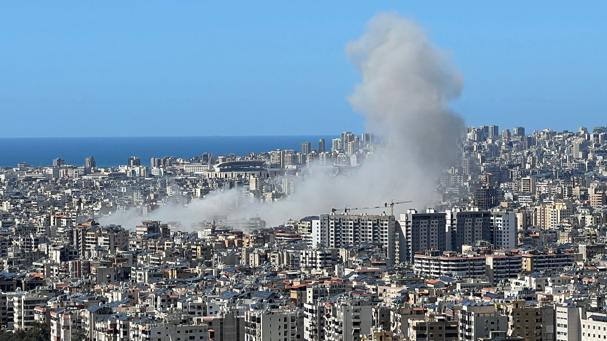 Israel says forces to hold south Lebanon zone up to Litani River