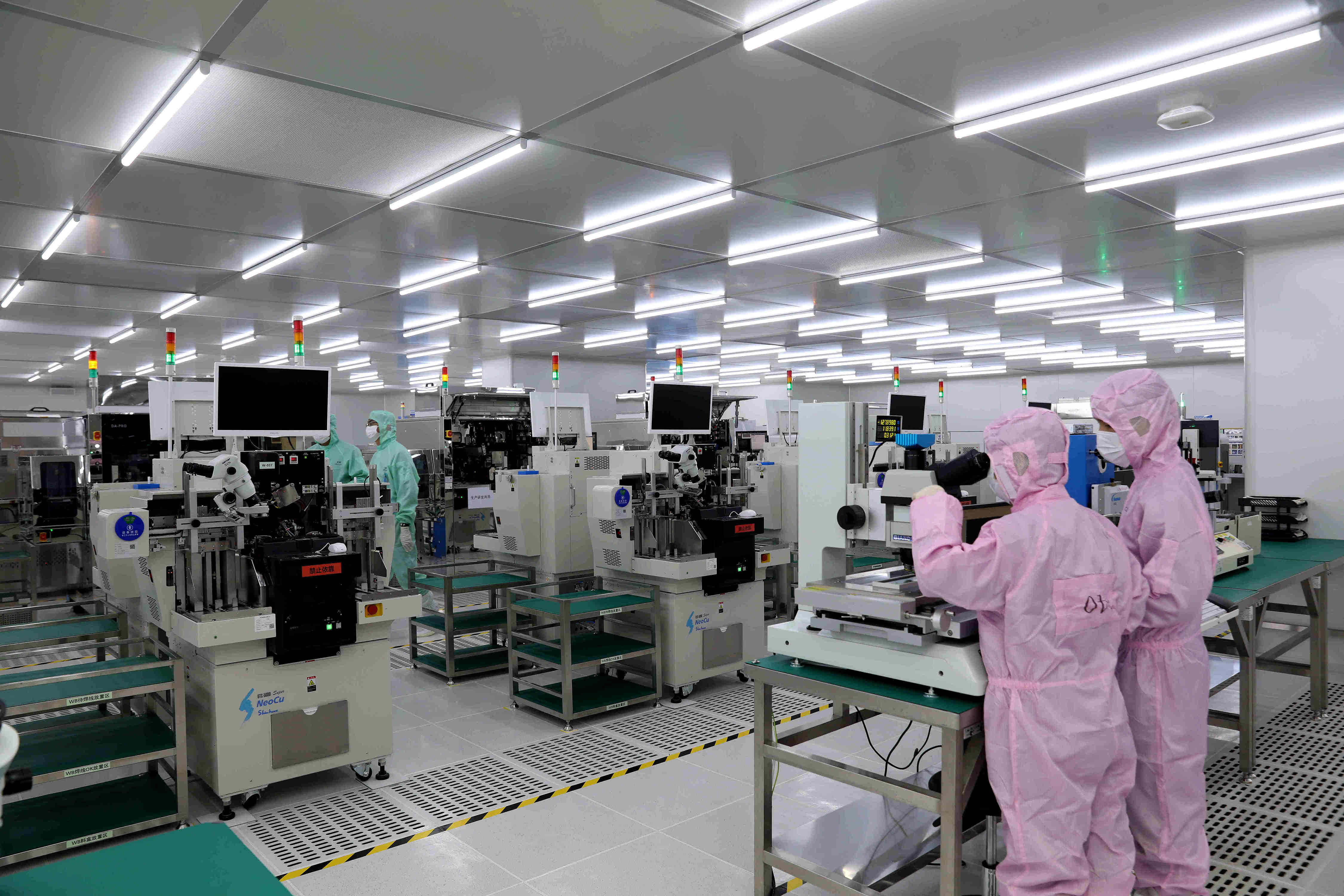 A view of a chip packaging company in Huzhou, Zhejiang Province, March 17, 2026. /VCG