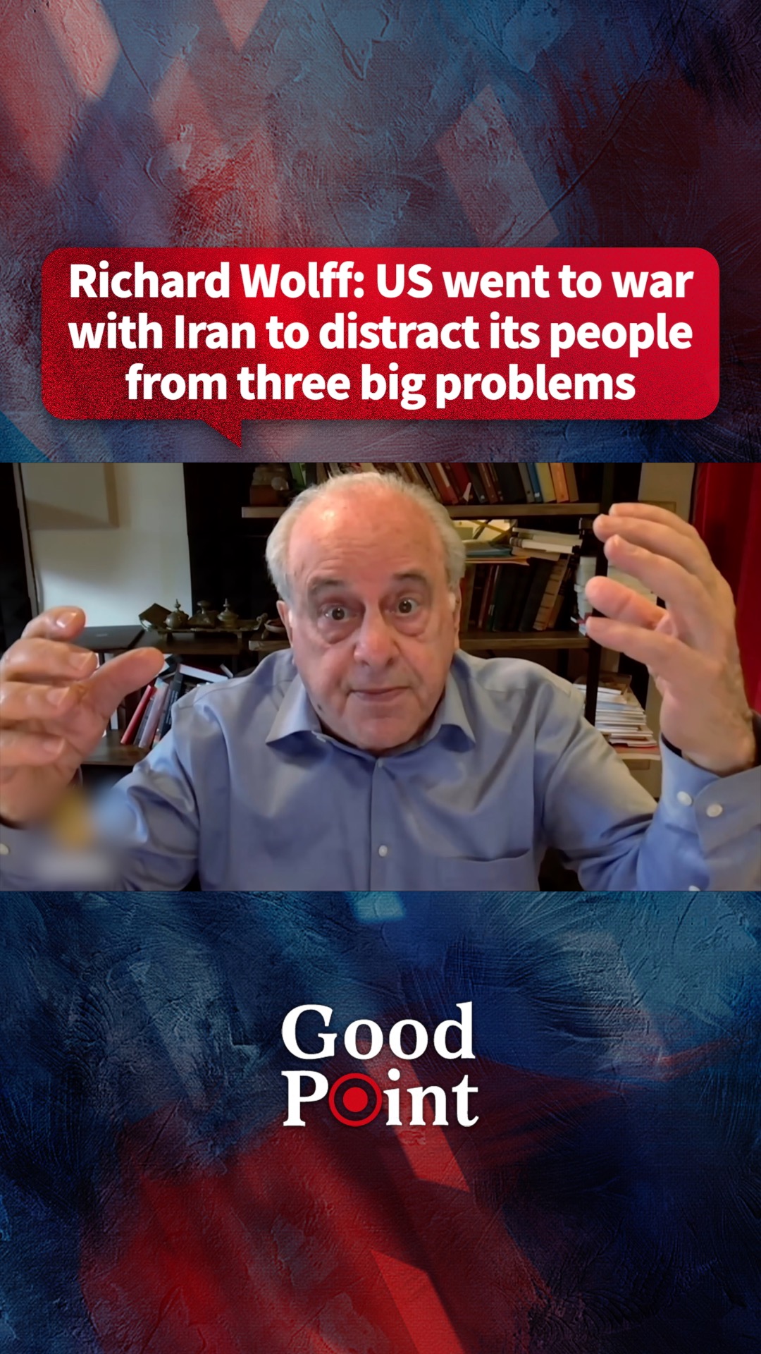 Richard Wolff: US war on Iran a distraction from three big problems