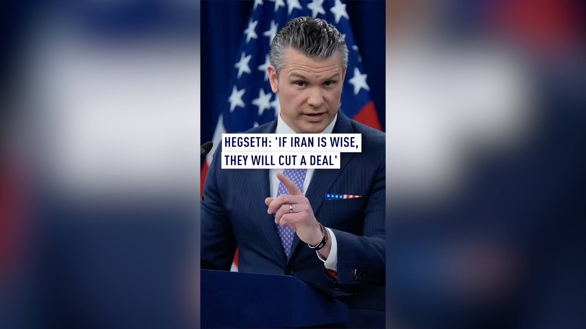 Trump warns Iran to make deal or face intensified US military action