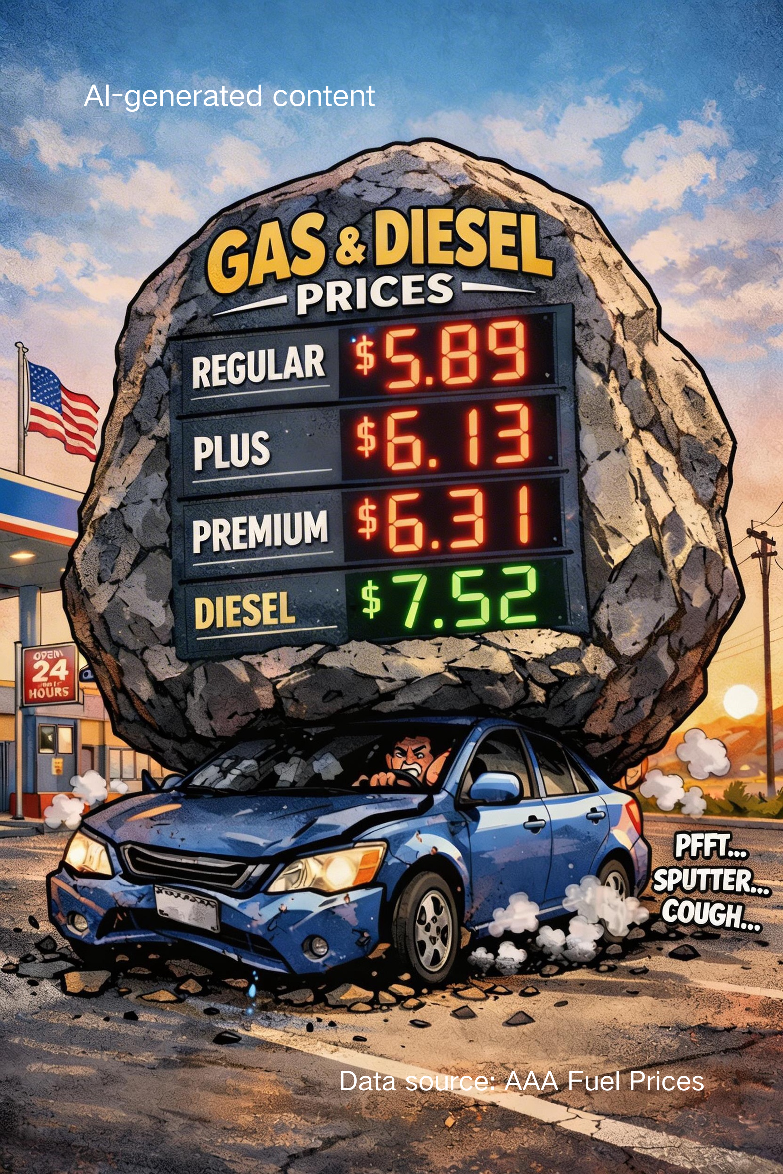 US gasoline prices highest since 2022 due to Middle East conflict