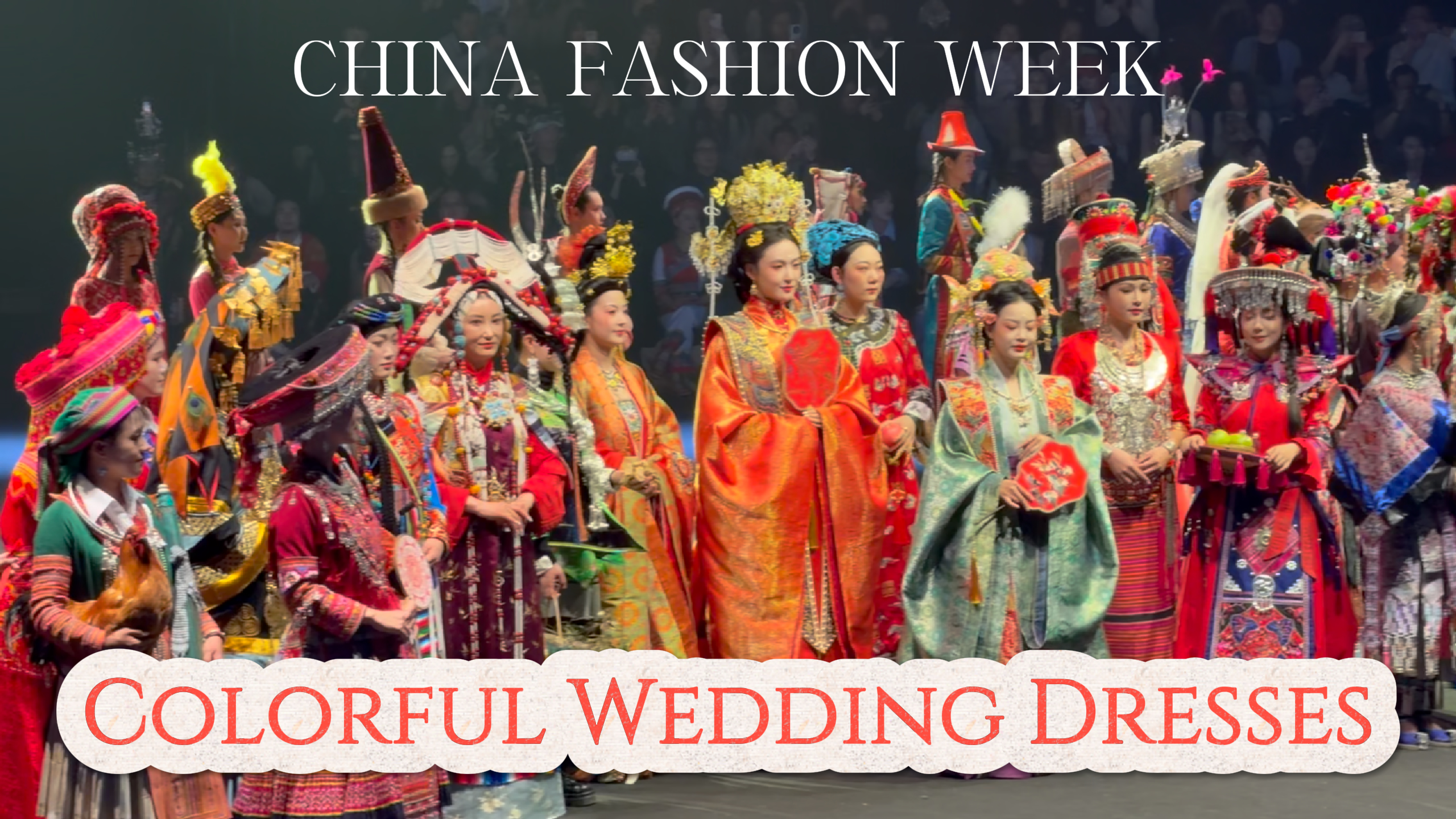 'Most beautiful brides' on stage at China Fashion Week