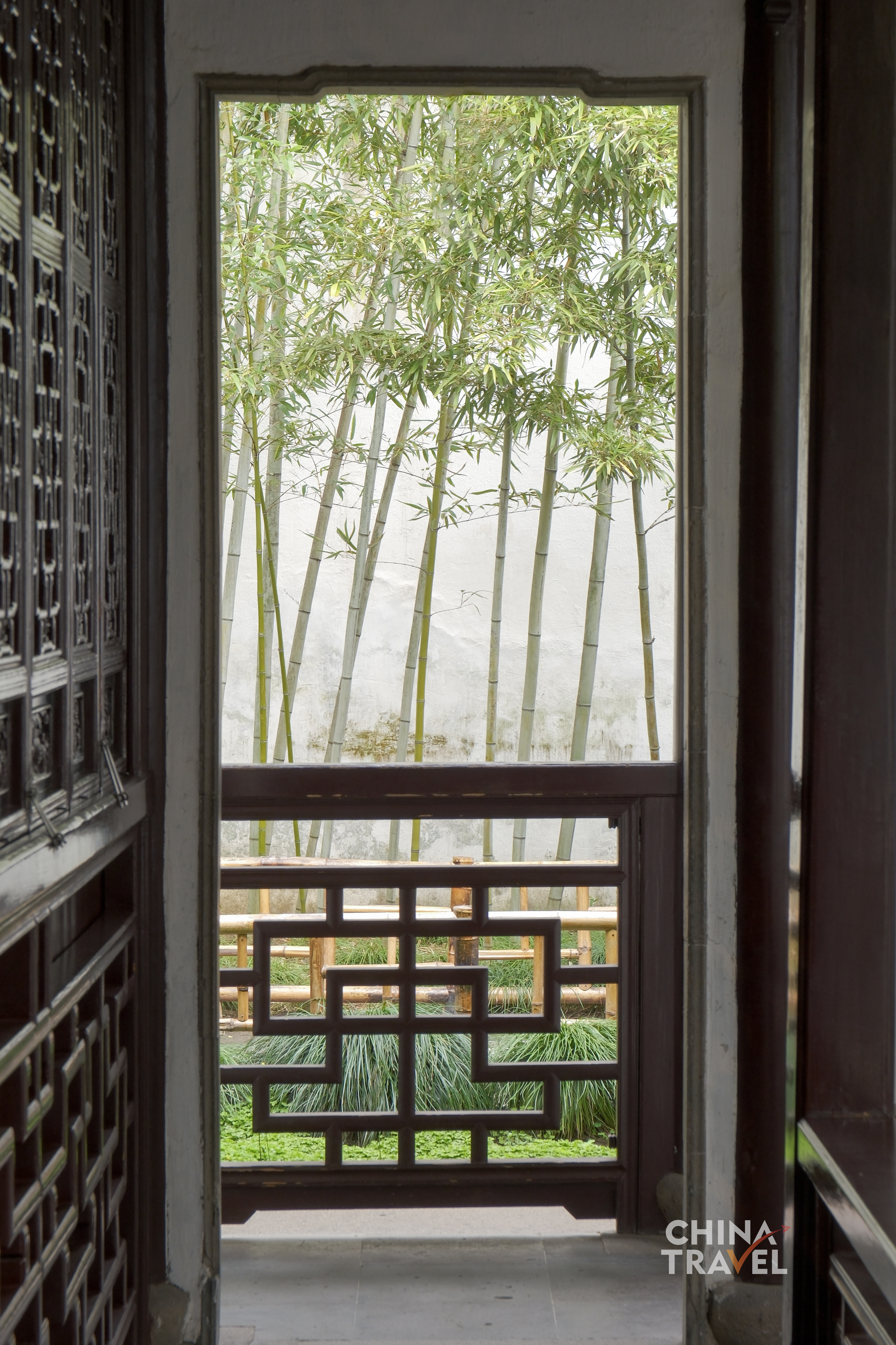 Framed by windows, doorways and rock arrangements, Suzhou's gardens reveal a delicate balance between nature and design. /CGTN
