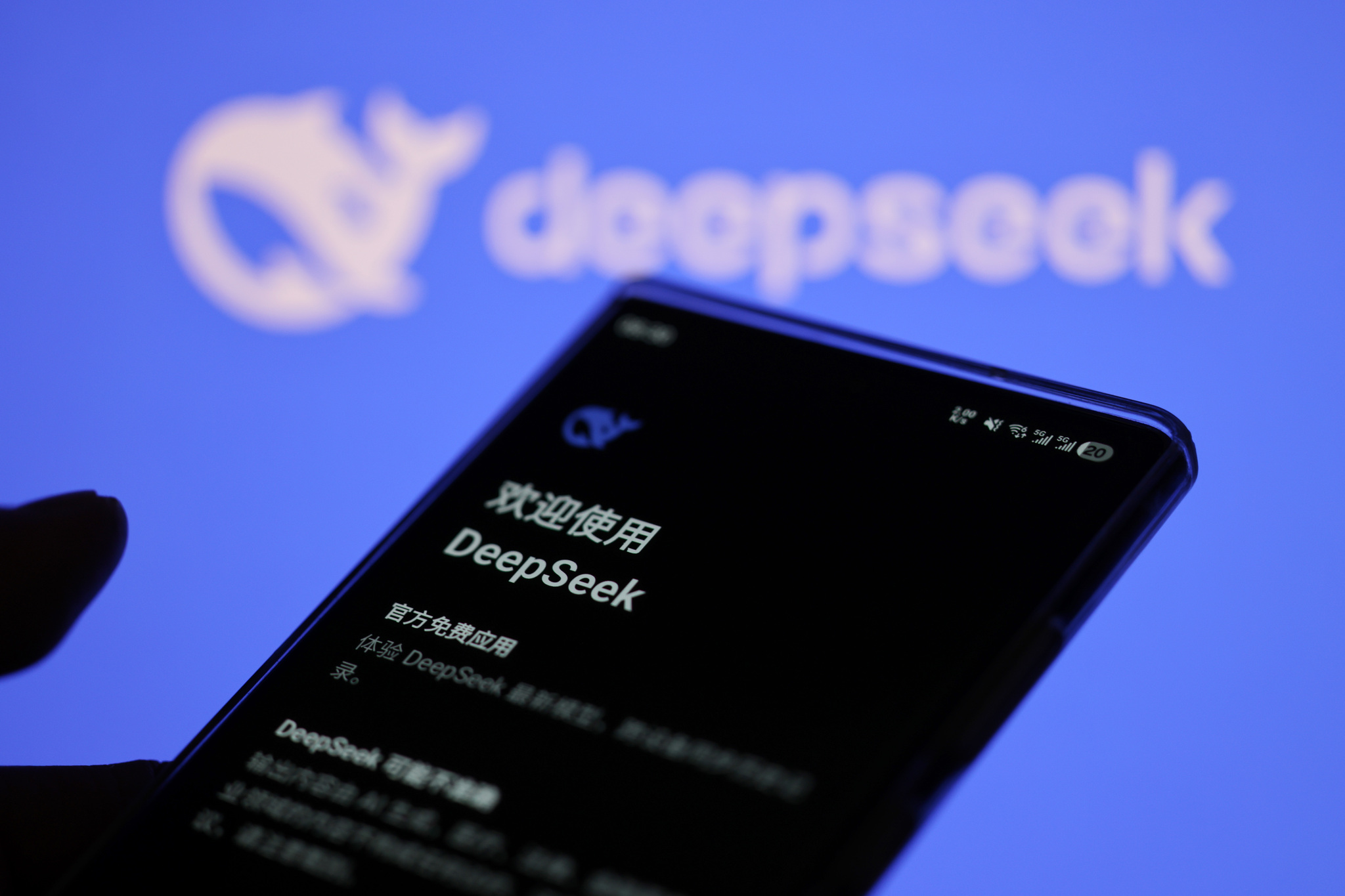 The AI large-model service provider DeepSeek, China, March 30, 2026. /VCG