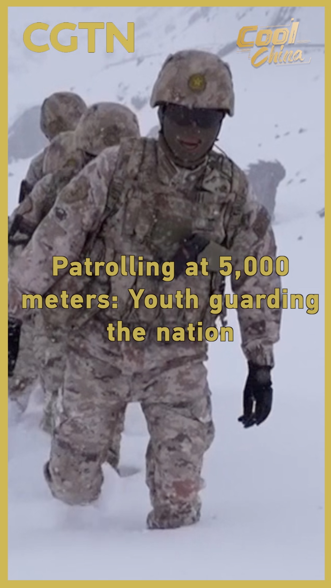 Patrolling at 5,000 meters: Youth guarding the nation