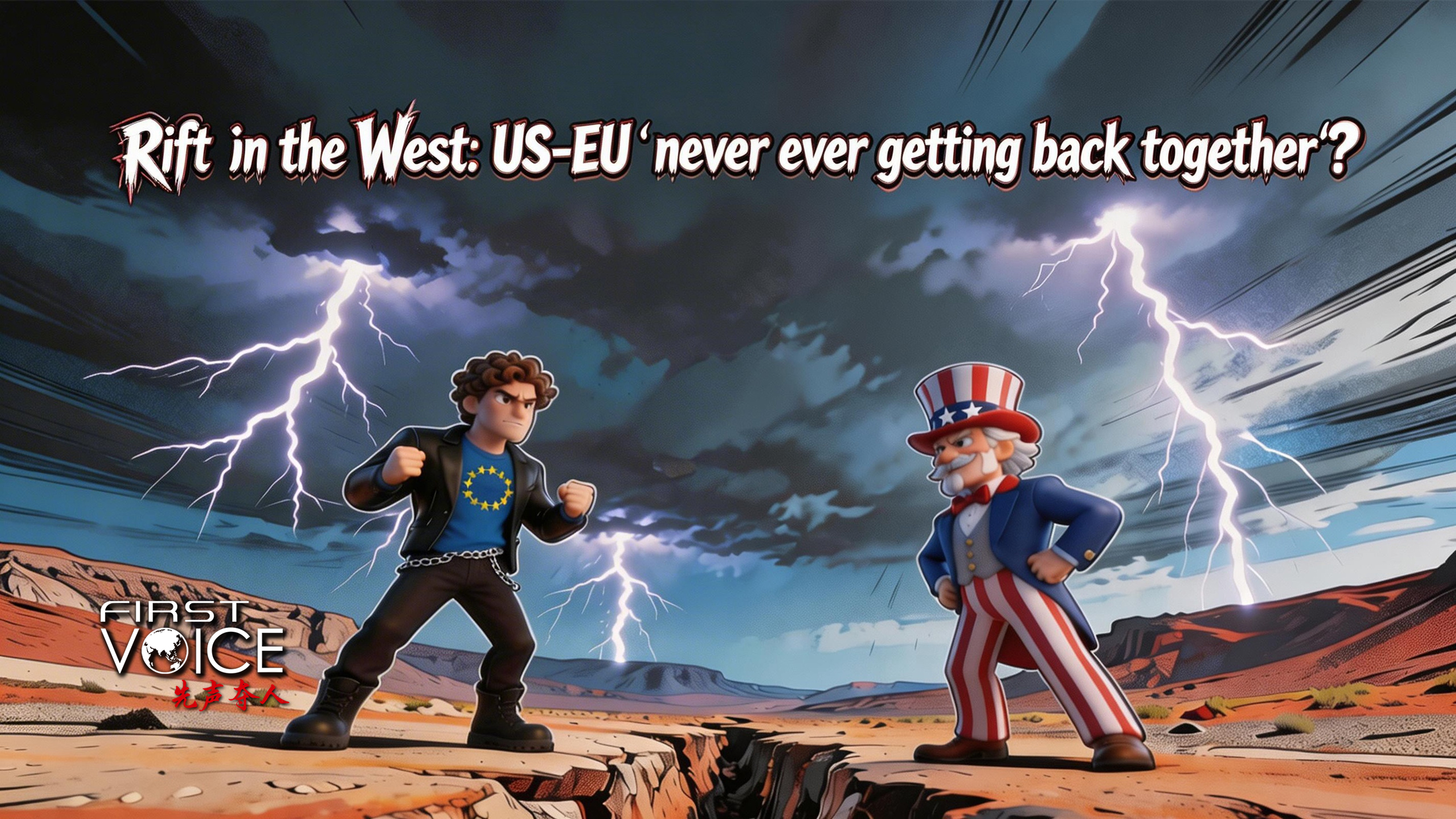 Rift in the West: US-EU 'never ever getting back together'?
