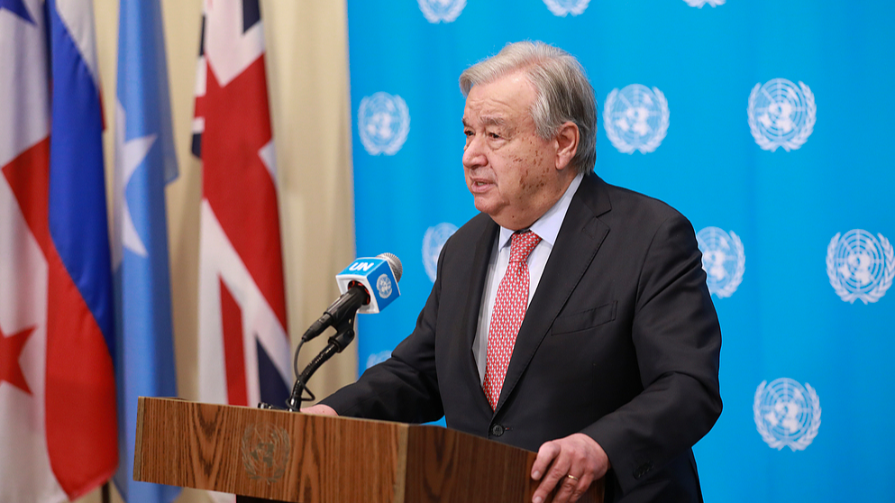 UN chief renews call for US, Israel to stop war against Iran