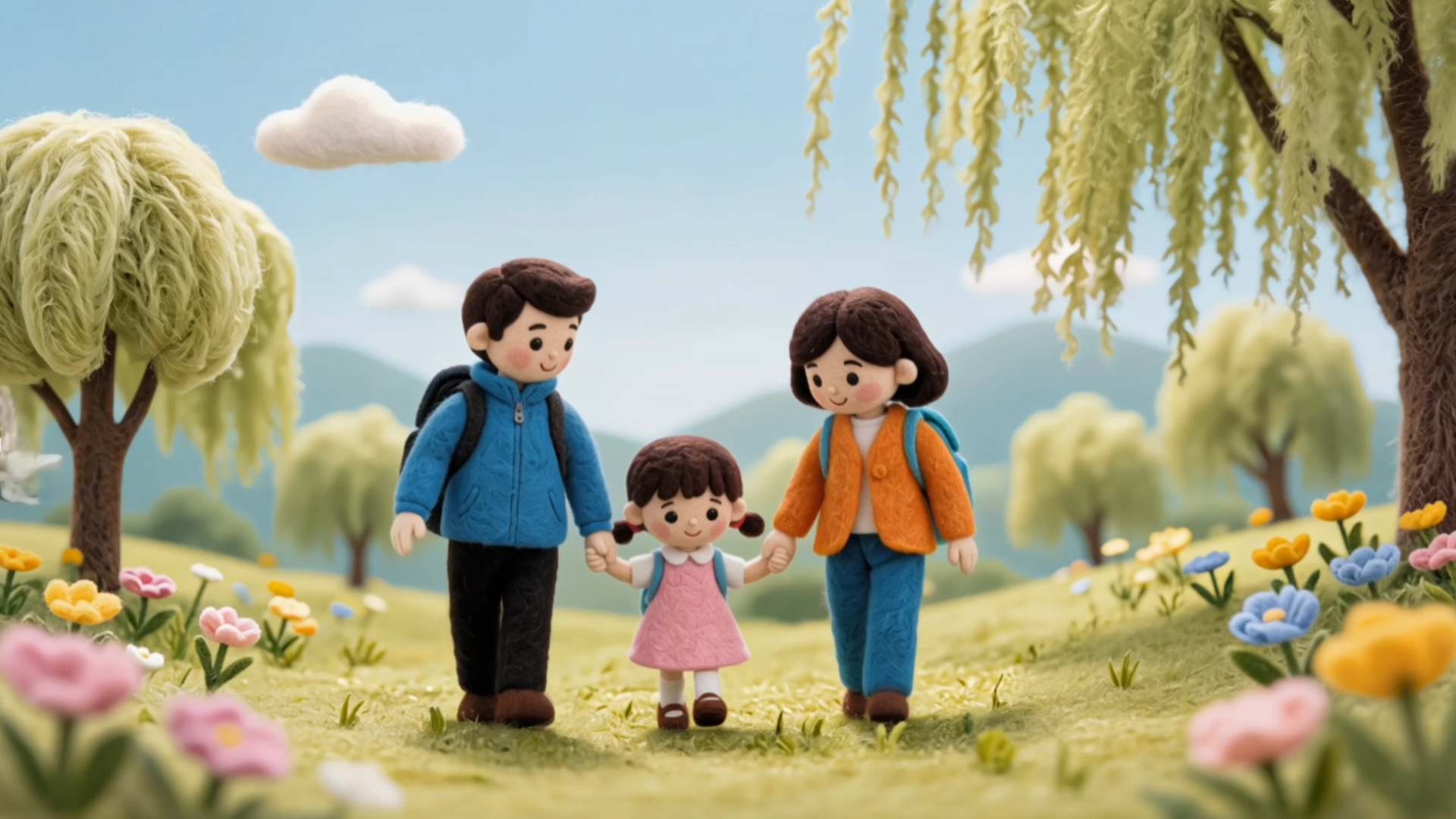 A little girl's Qingming diary