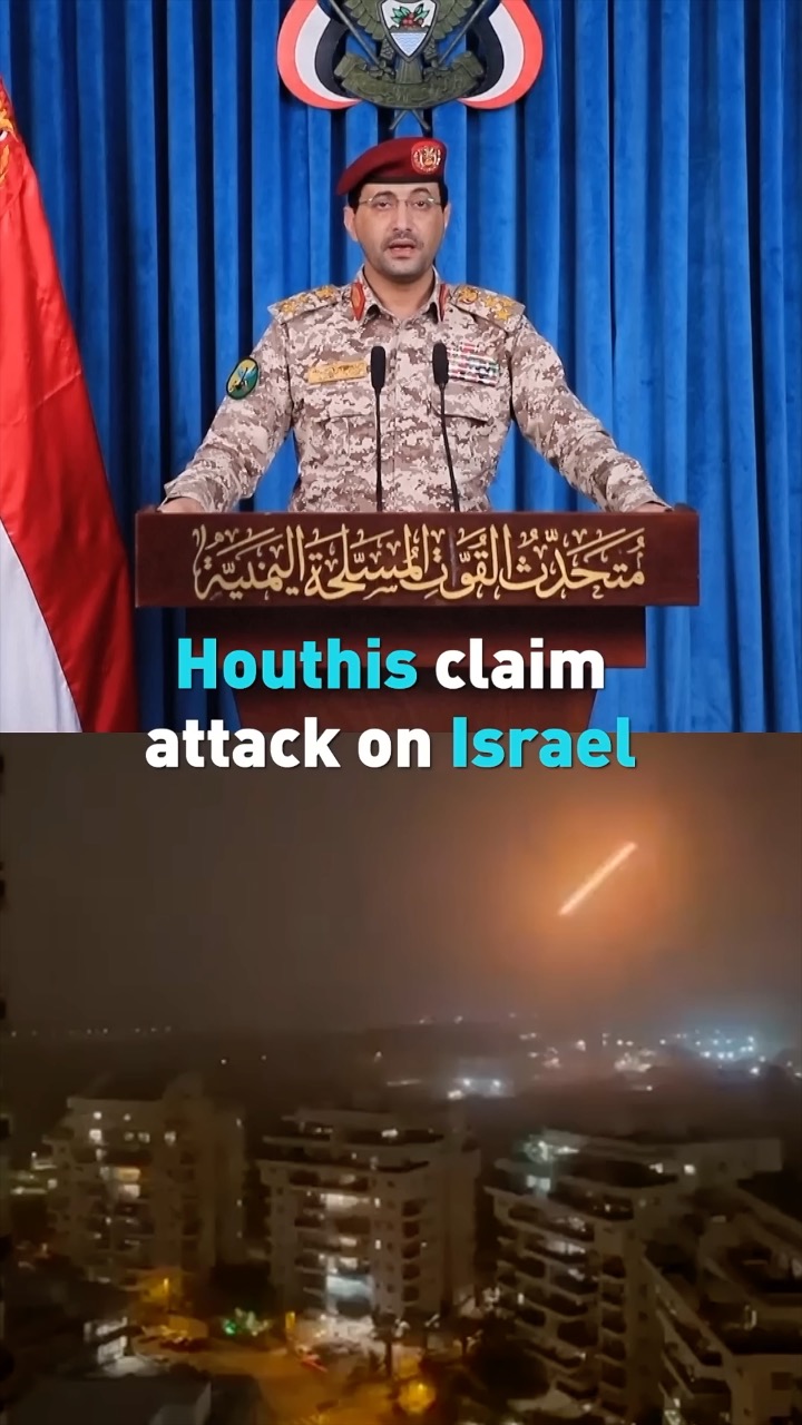 Houthis claim attack on Israel