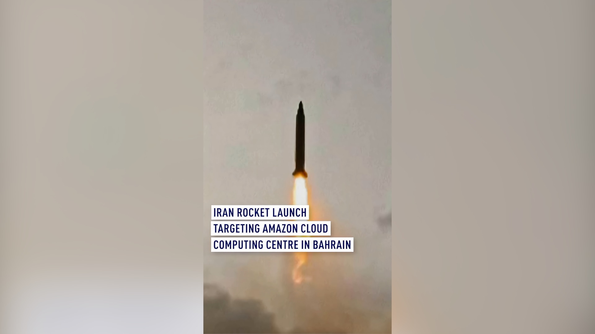 Iran targets Amazon cloud computing center in Bahrain