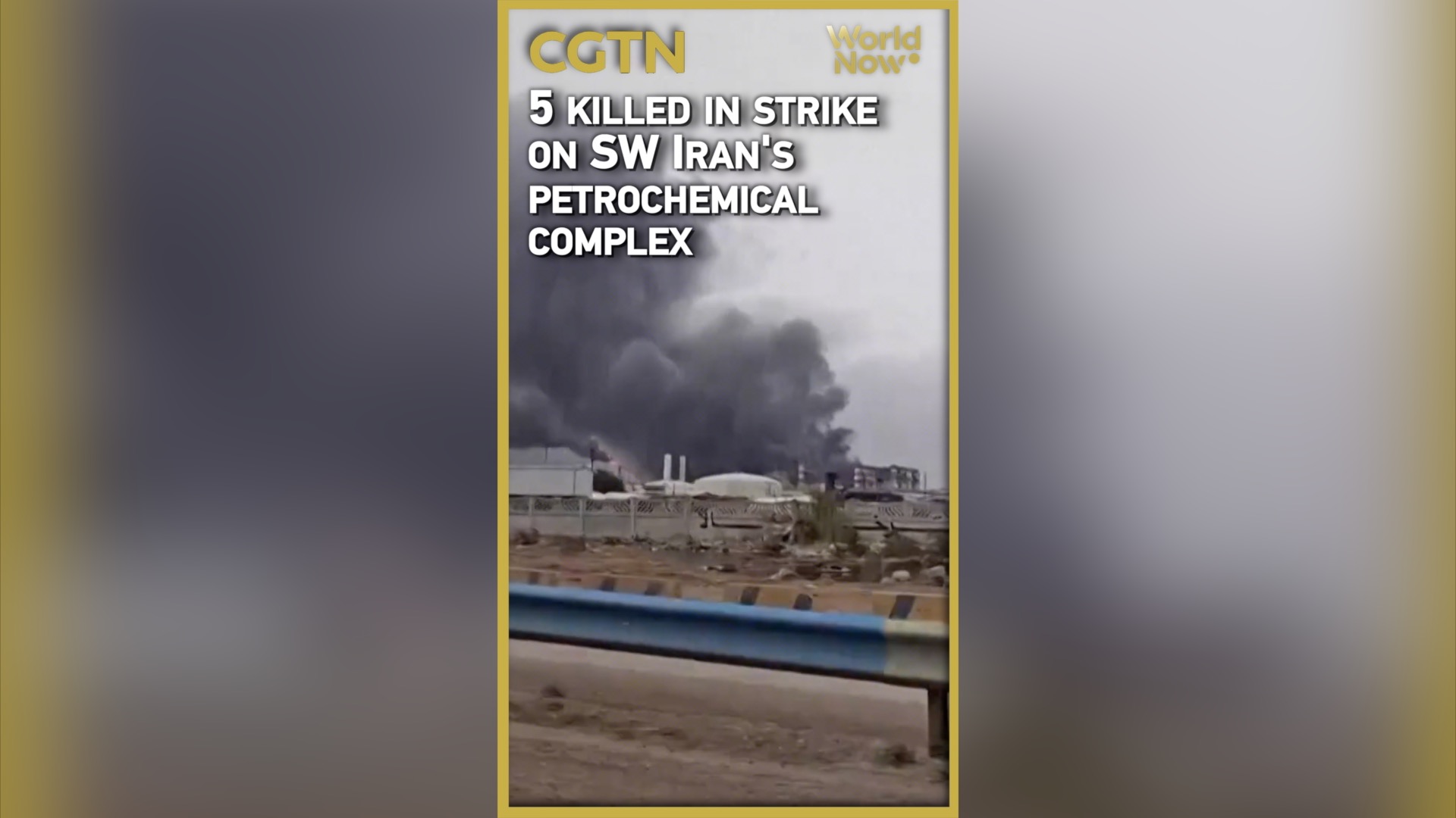 5 killed in strike on SW Iran's petrochemical complex