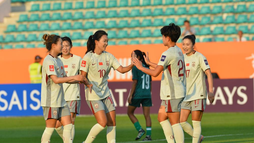 China beats Bangladesh 2-0 in Group A at AFC U20 Women's Asian Cup