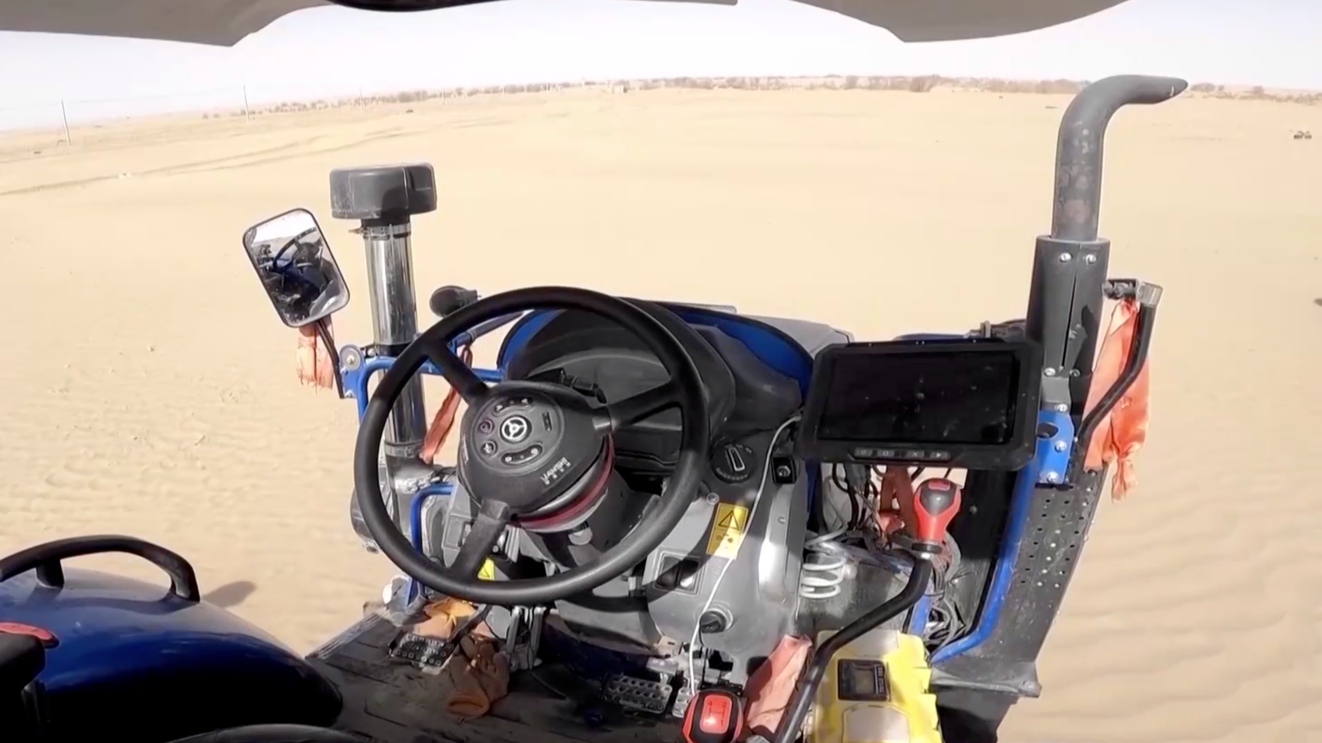 Autonomous tree-planting machines are at work. /CMG