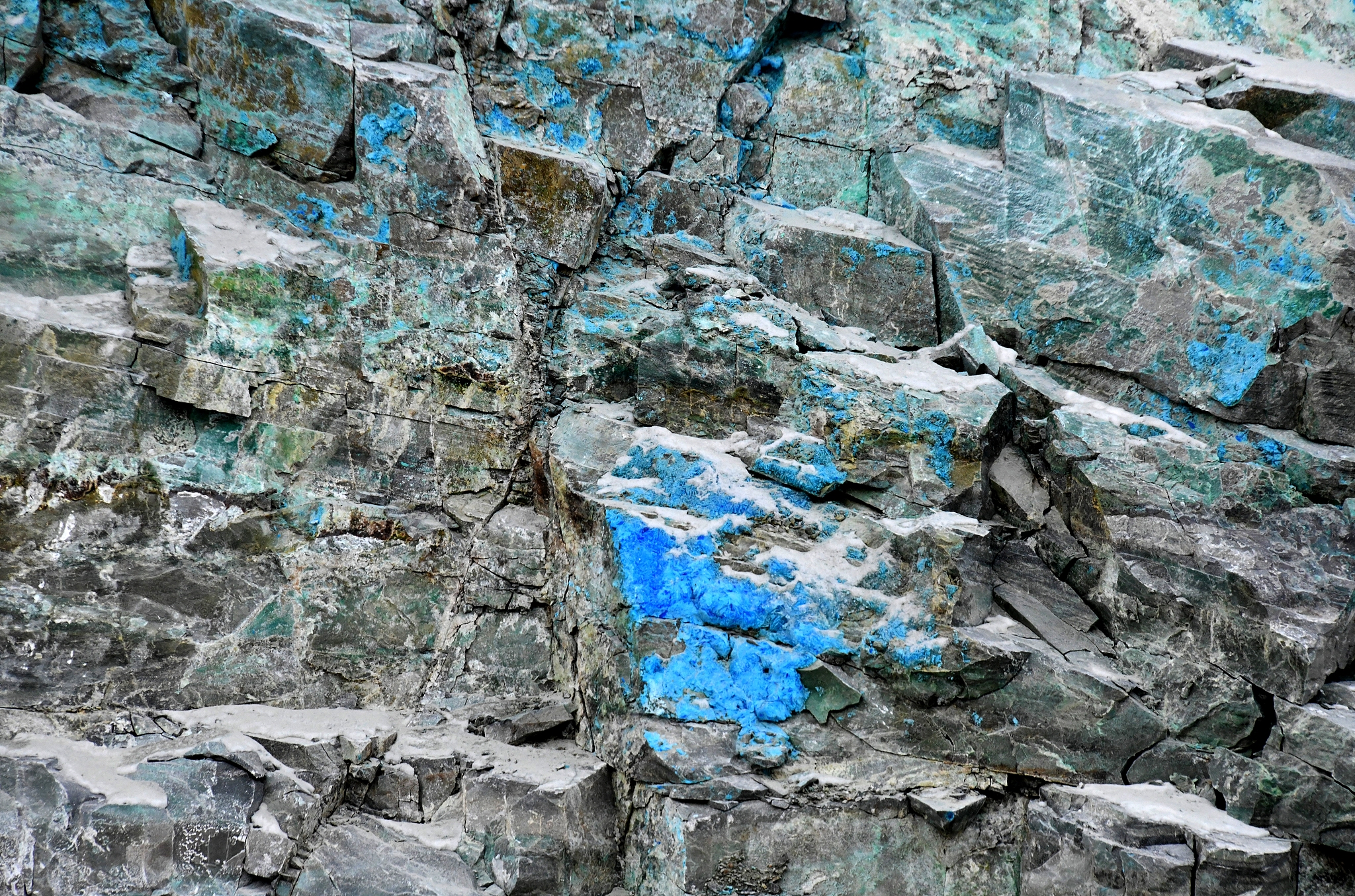 A view of copper ore at the Udokan Copper Mining and Metallurgical Plant, Russia. /VCG