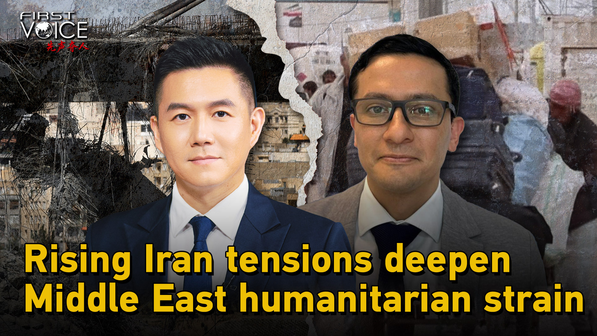 Rising Iran tensions deepen Middle East humanitarian strain