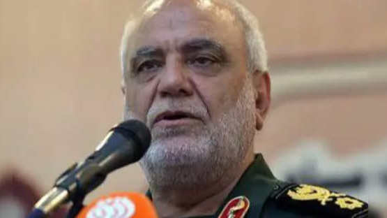 File photo of Majid Khademi, head of Iran's IRGC intelligence organization. /CMG