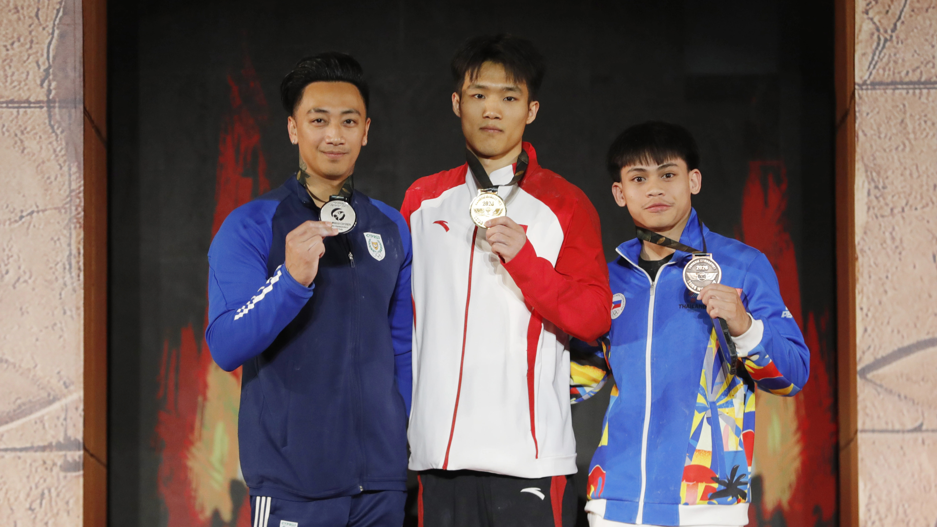 Chinese gymnasts claim three golds to end Apparatus World Cup in Cairo