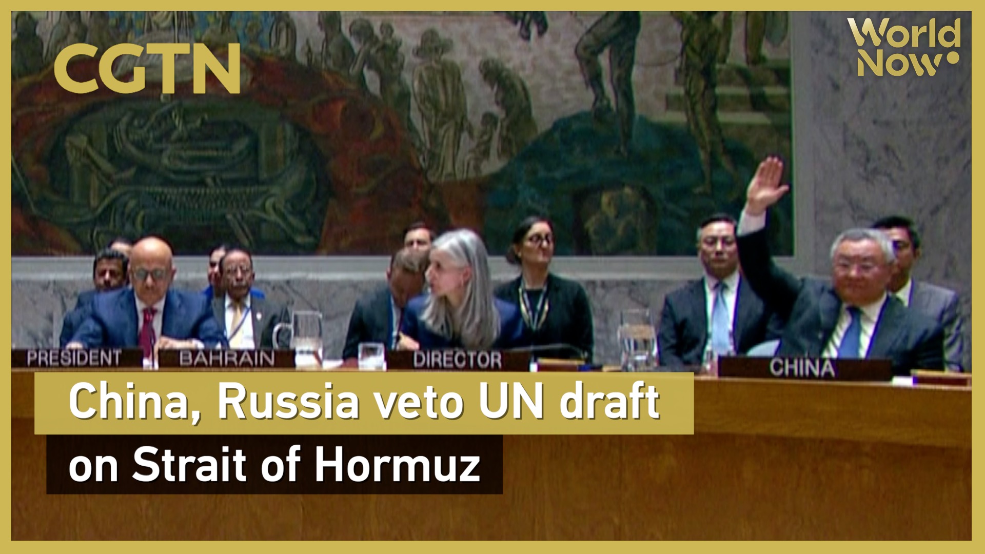 China, Russia veto UN draft on Strait of Hormuz