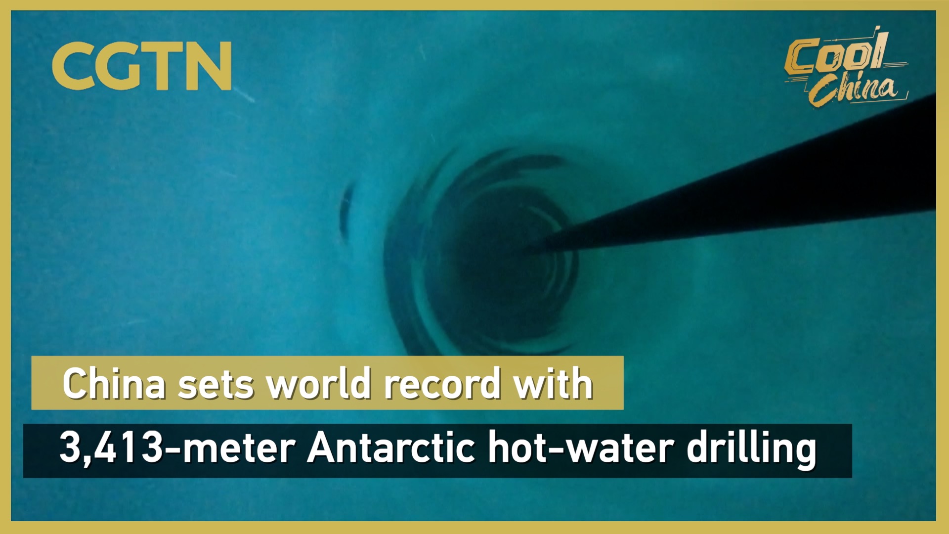China sets world record with 3,413-meter Antarctic hot-water drilling