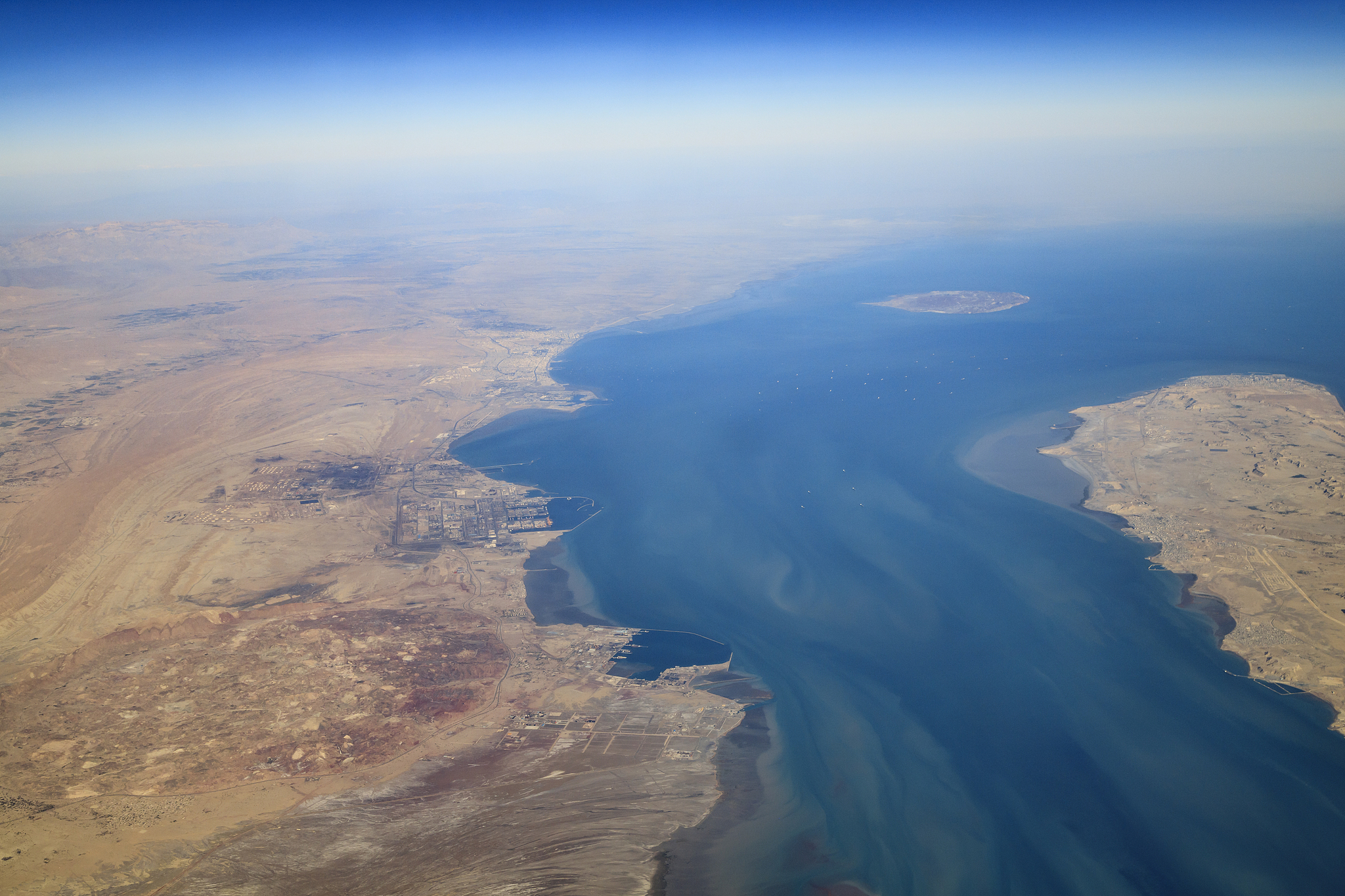 A view of the Strait of Hormuz. /VCG