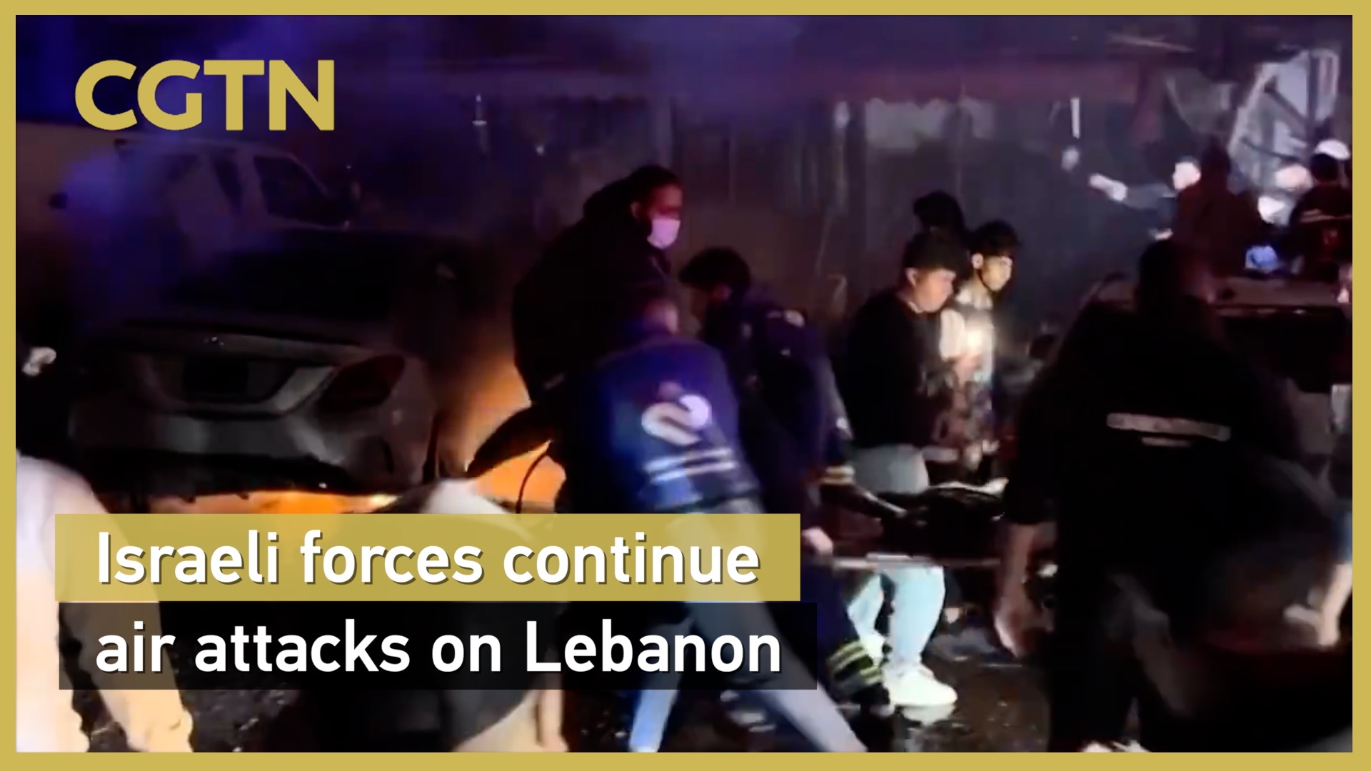 Israeli forces continue air attacks on Lebanon